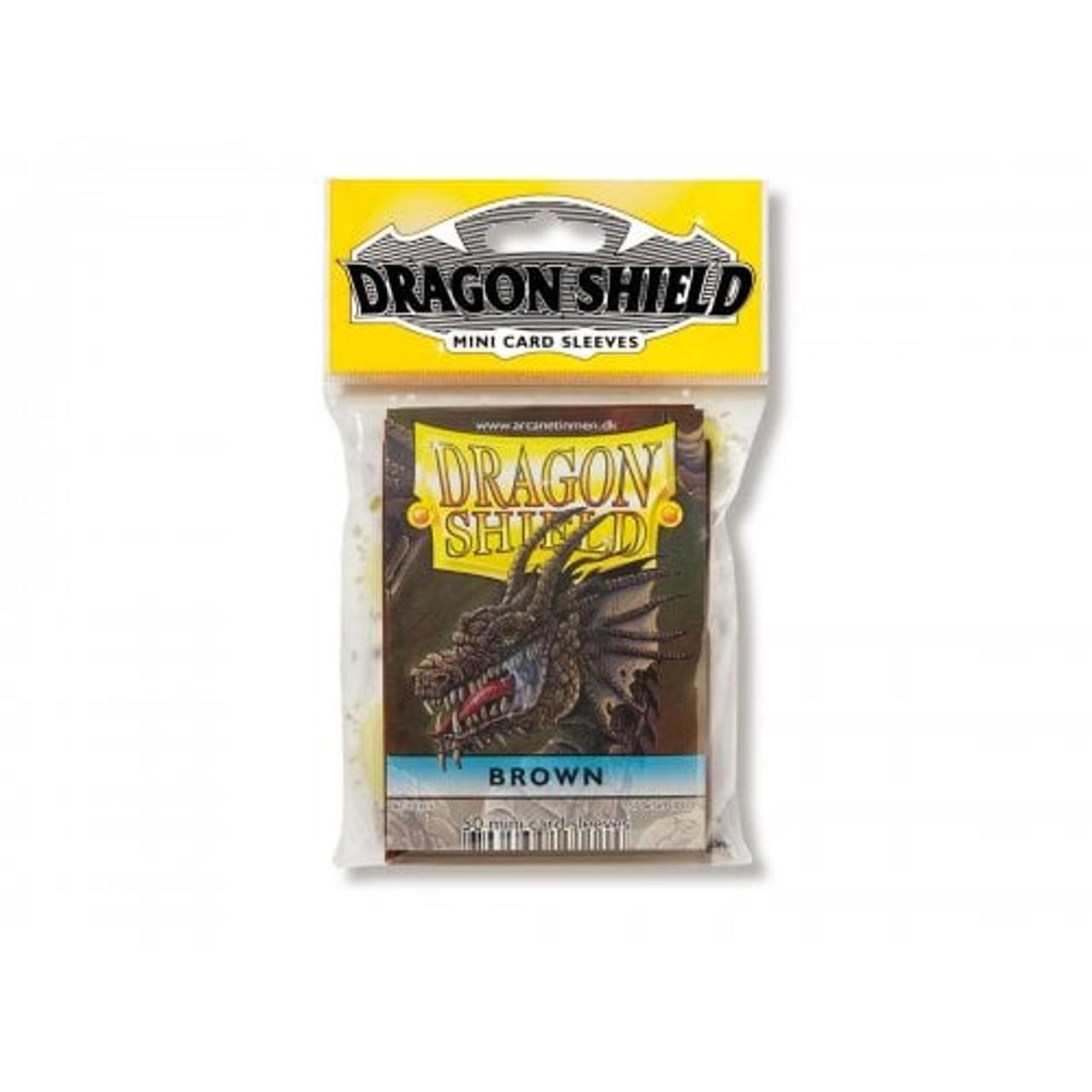 Dragon Shield Mini Brown Sleeves (50) thumbnail