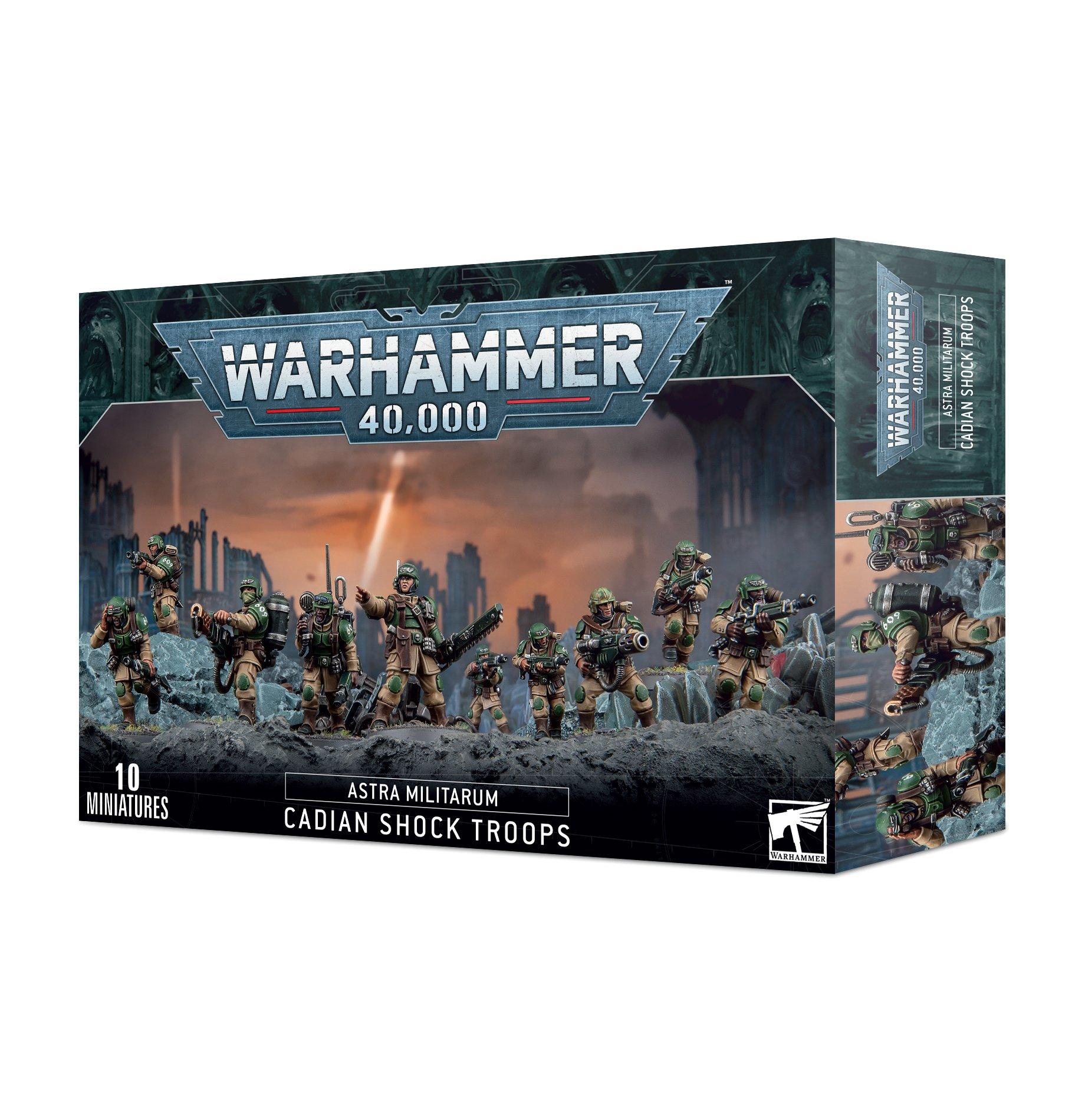 ASTRA MILITARUM: CADIAN SHOCK TROOPS 2023 - Gifts for Geeks Leicester