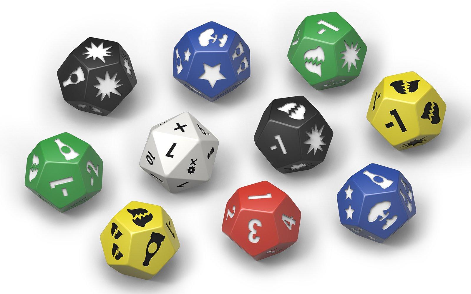Fallout: Wasteland Warfare - Accessories: Extra Dice Set - Gifts for Geeks Leicester