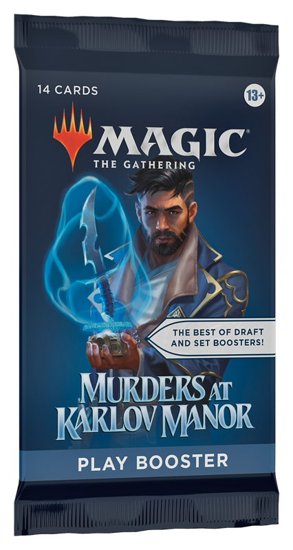 MTG Murders at Karlov Manor Play Booster Pack (14 Cards) - Gifts for Geeks Leicester