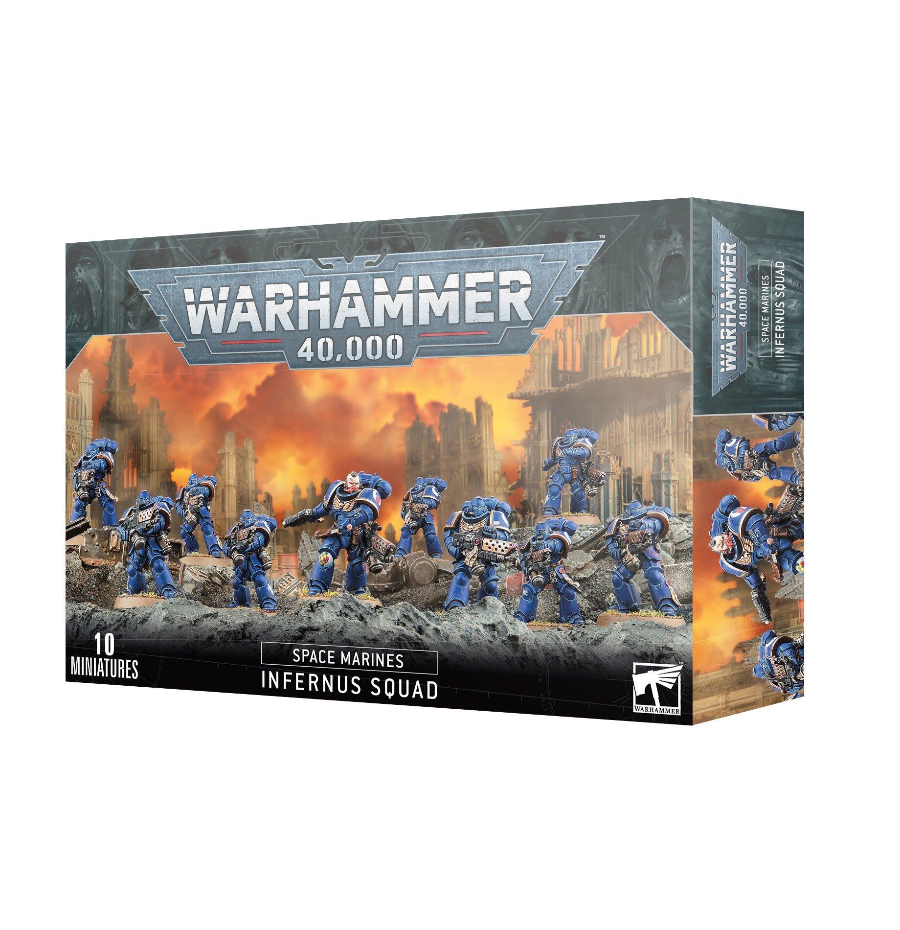 Warhammer 40k Space Marine Infernus Squad Box - Gifts for Geeks Leicester