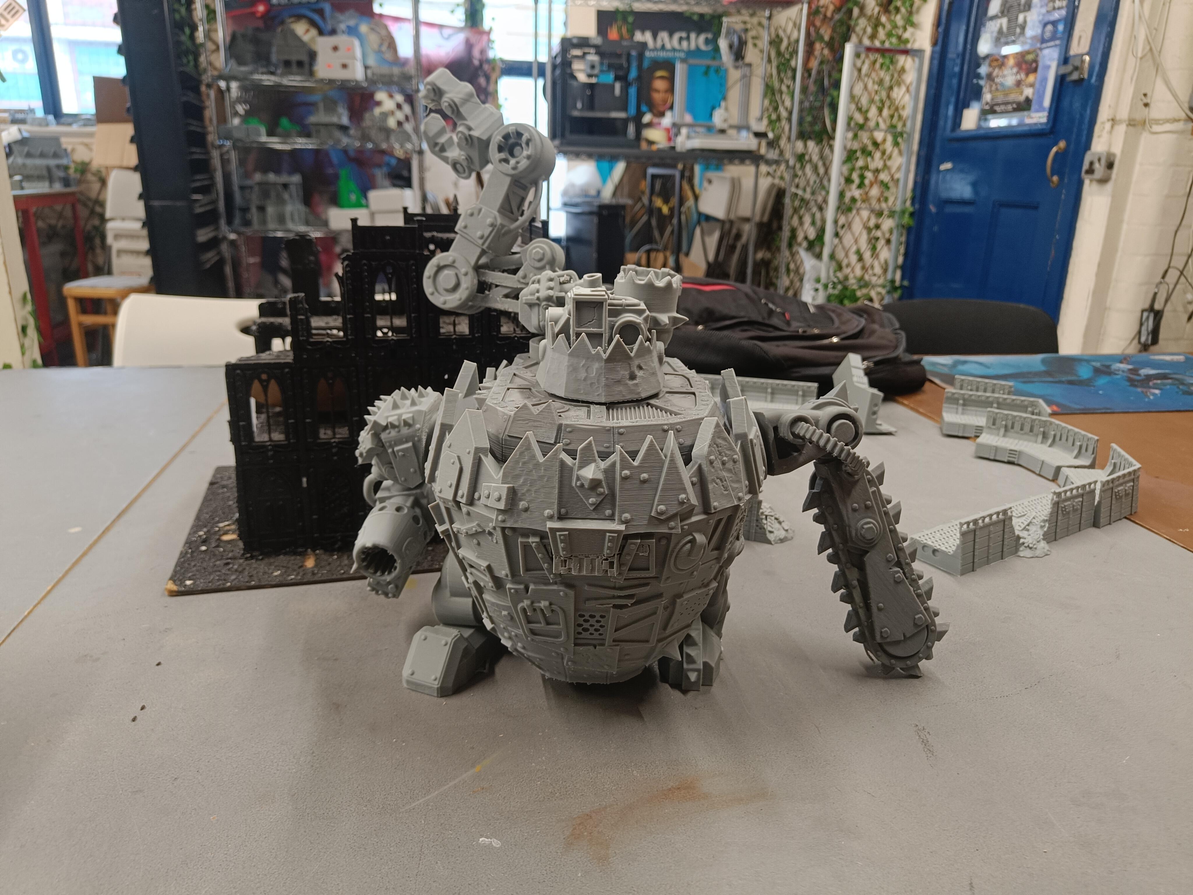 Gigantic Orc Big Super Heavy Battle Walker Sci-fi Mechanised Transport - Gifts for Geeks Leicester