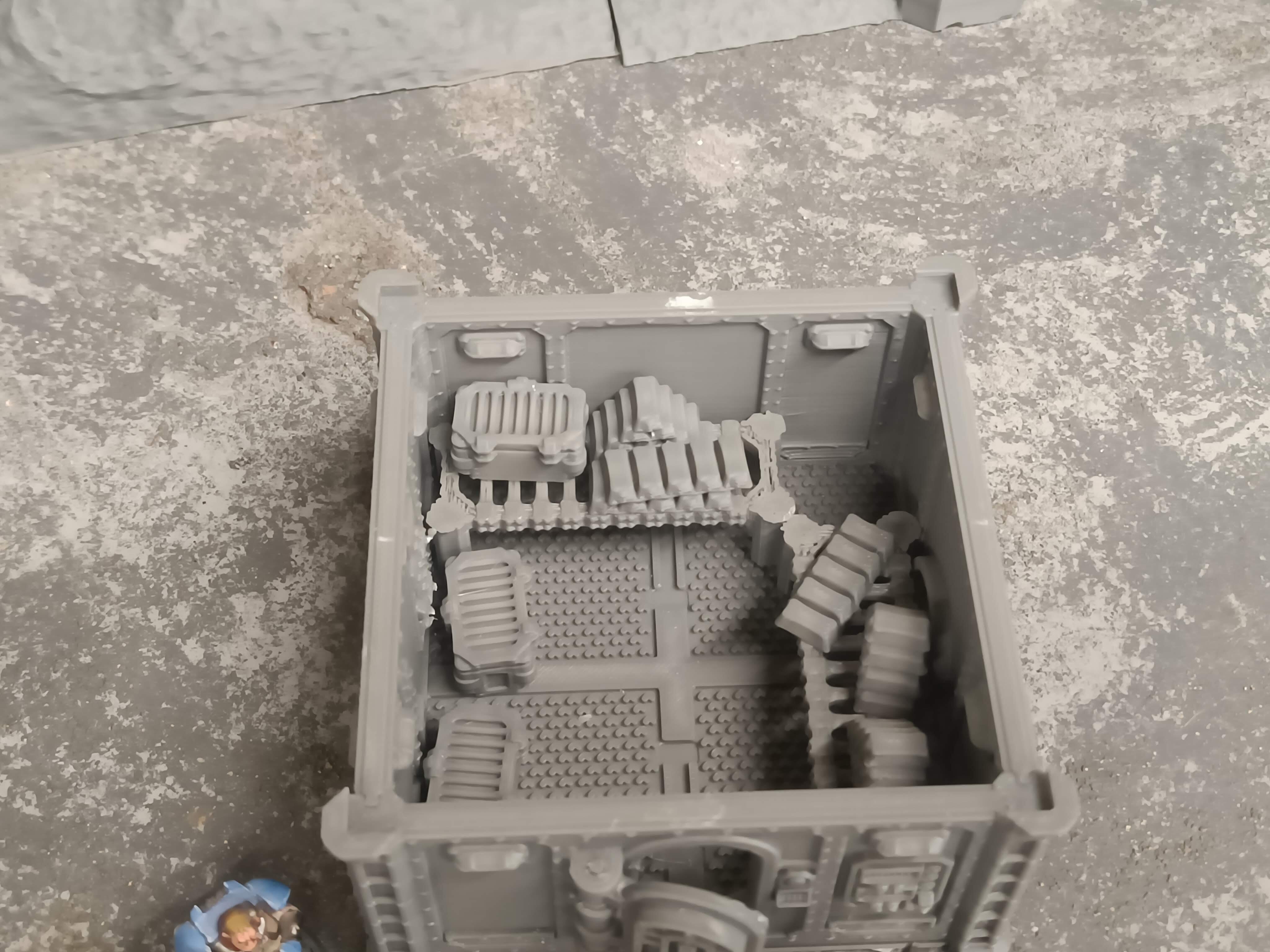 Bank Vault Terrain - Sci-fi  Steampunk / Modern Era thumbnail