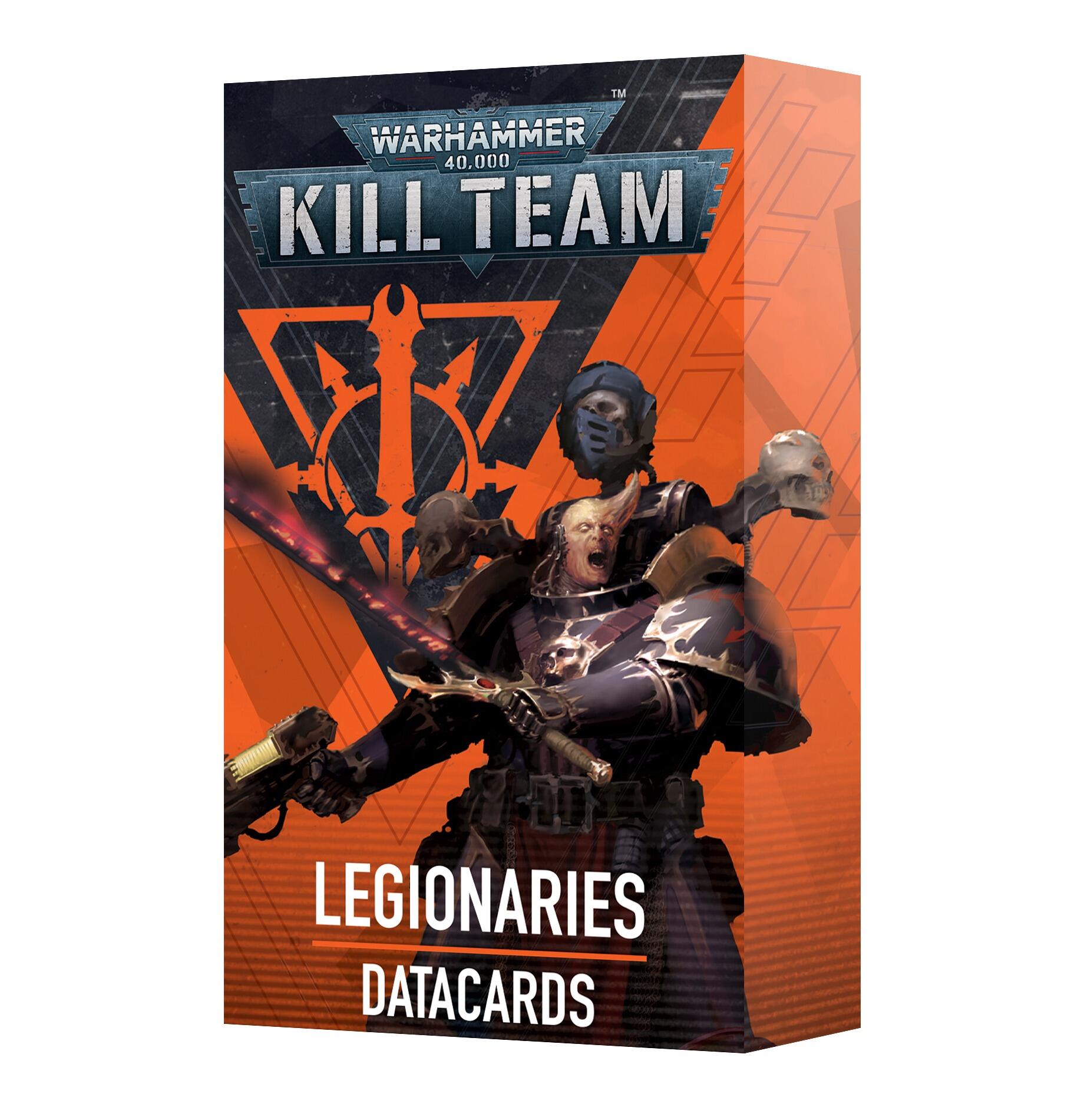 KILL TEAM DATACARDS: LEGIONARIES (ENG) 2024 - Gifts for Geeks Leicester