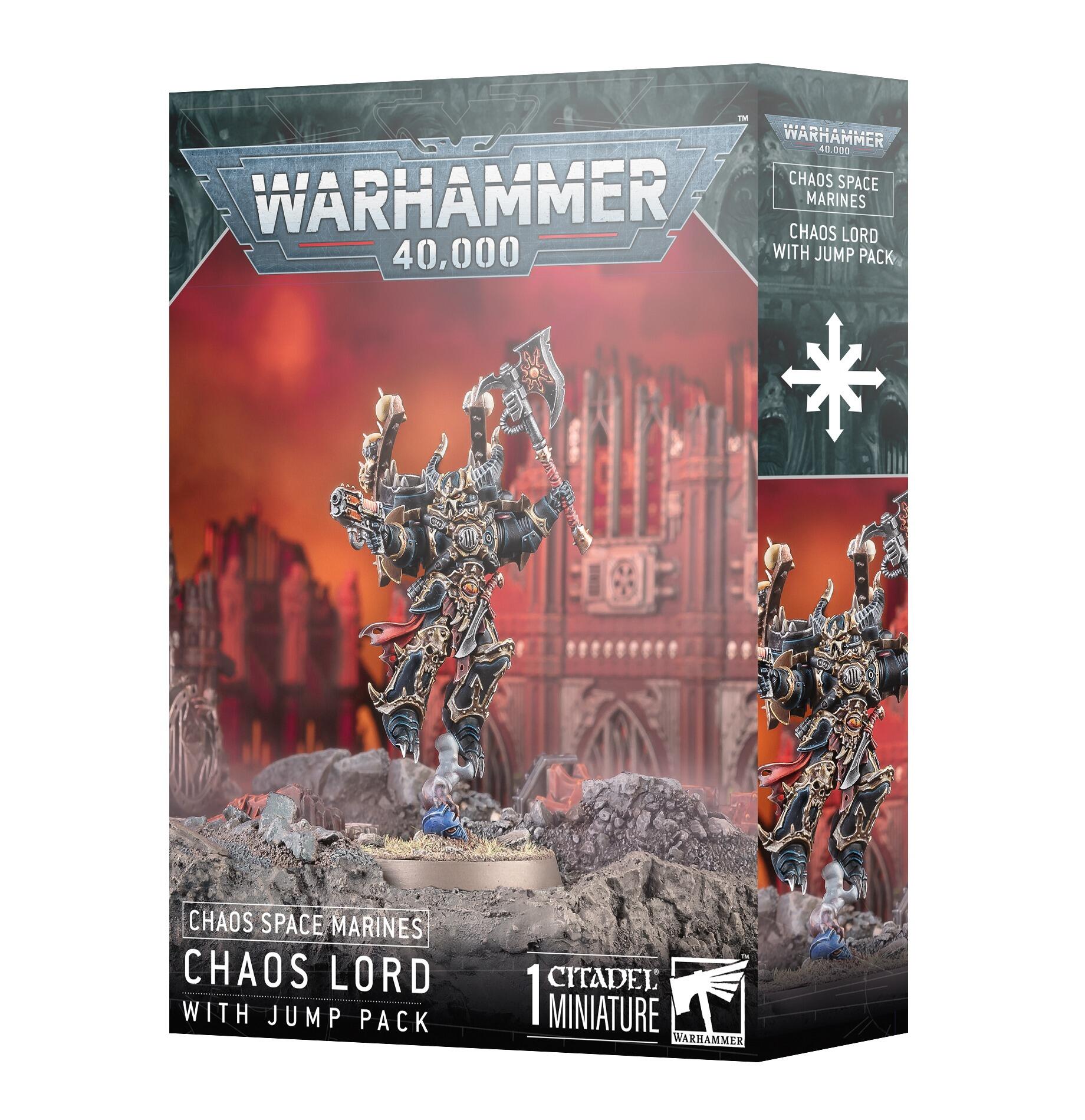 CHAOS SPACE MARINES: LORD WITH JUMP PACK 2024 - Gifts for Geeks Leicester