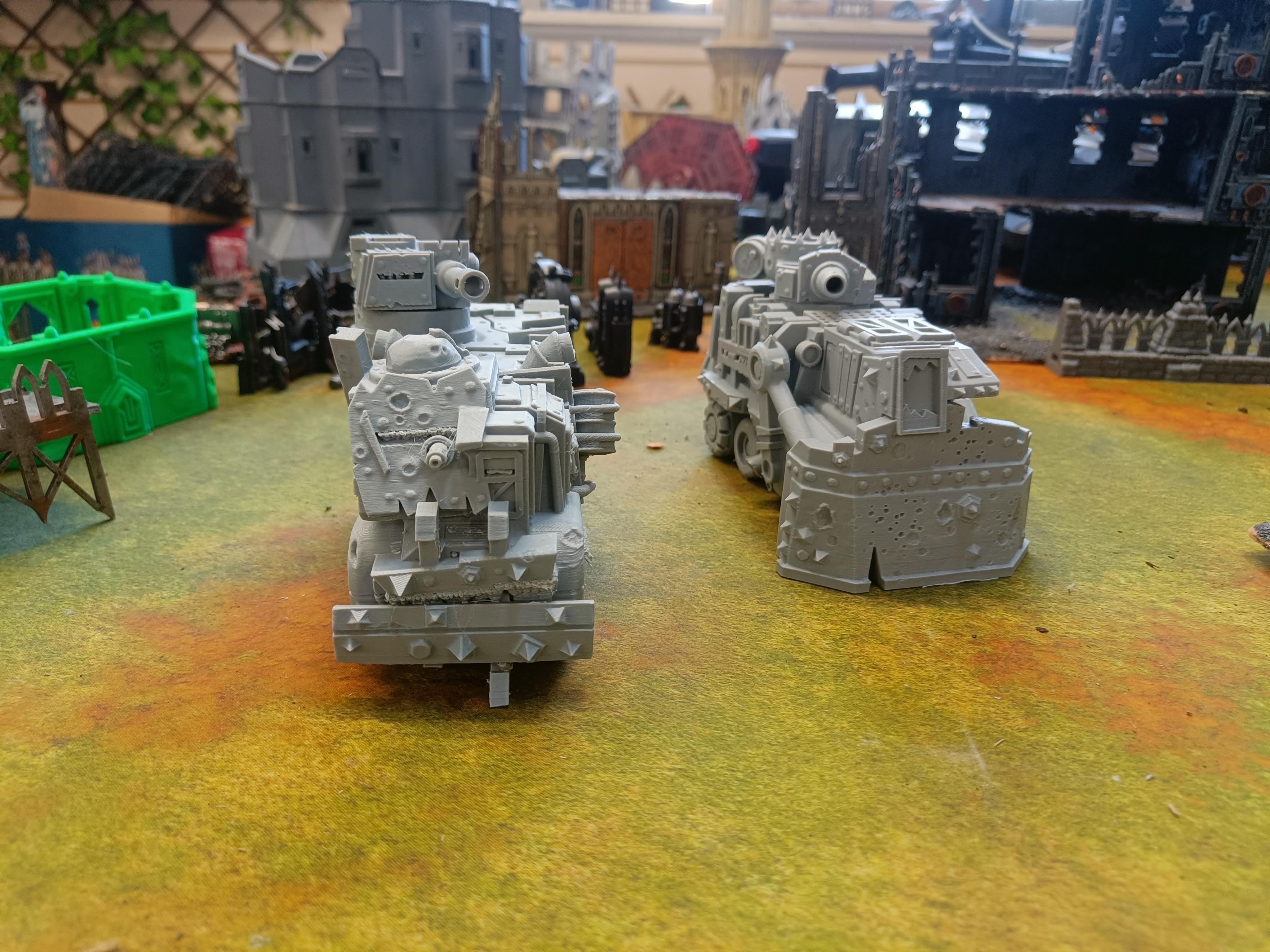 2 x Orc or Dystopian Transport Armoured APC - Gifts for Geeks Leicester