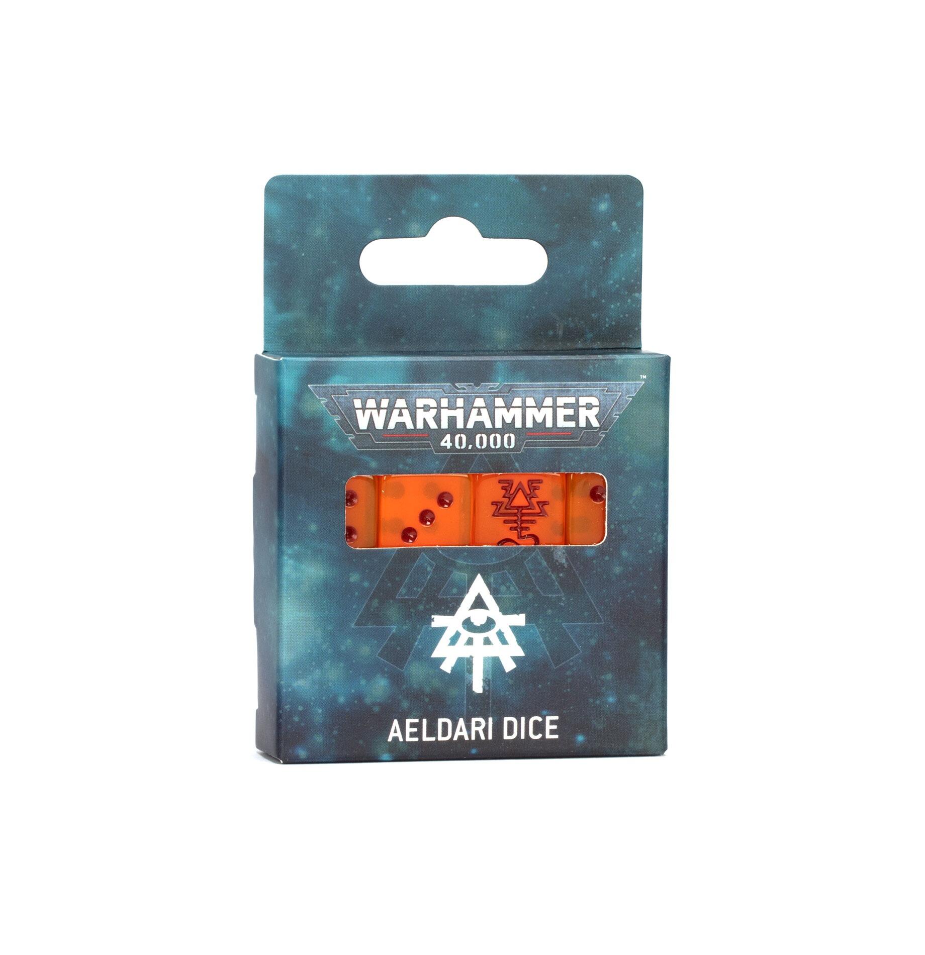 WARHAMMER 40000: AELDARI DICE 2025 - Gifts for Geeks Leicester