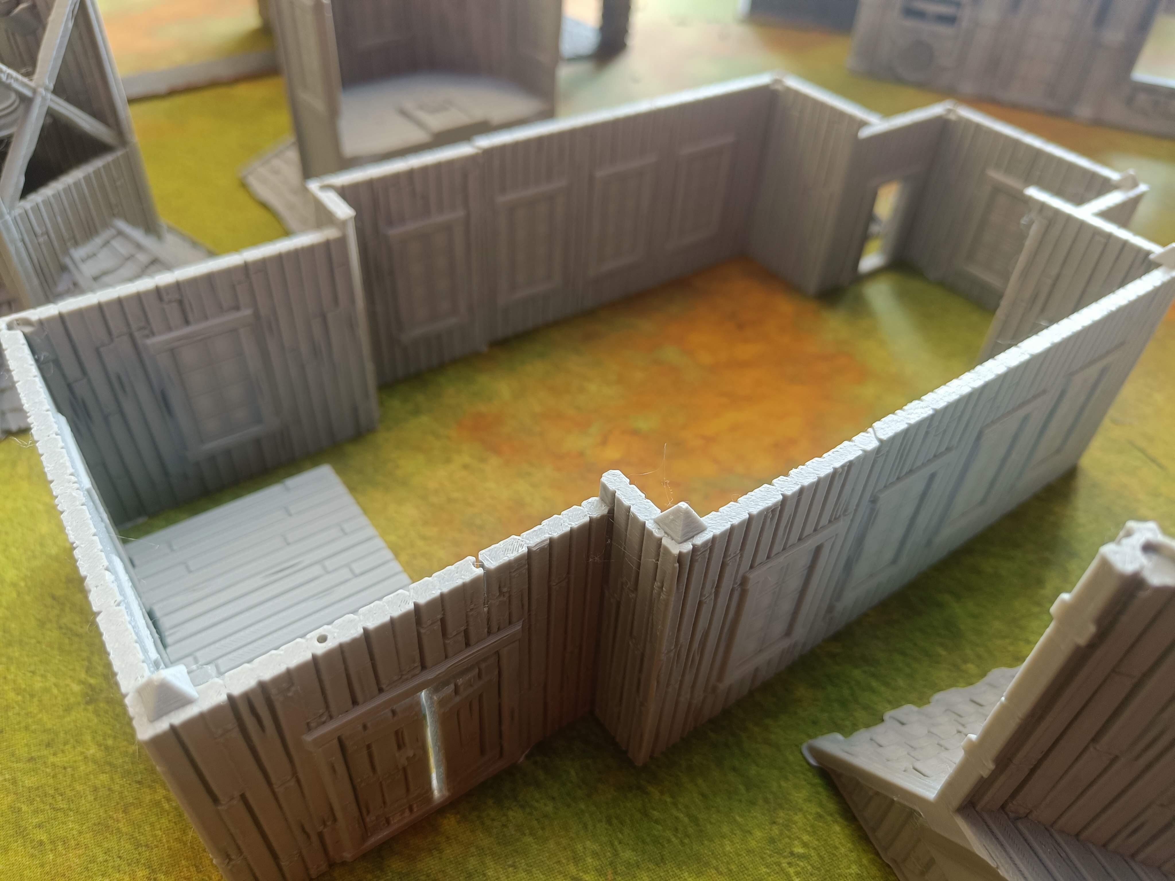 Large Wooden 28mm Scale Church - Historical / Fantasy thumbnail