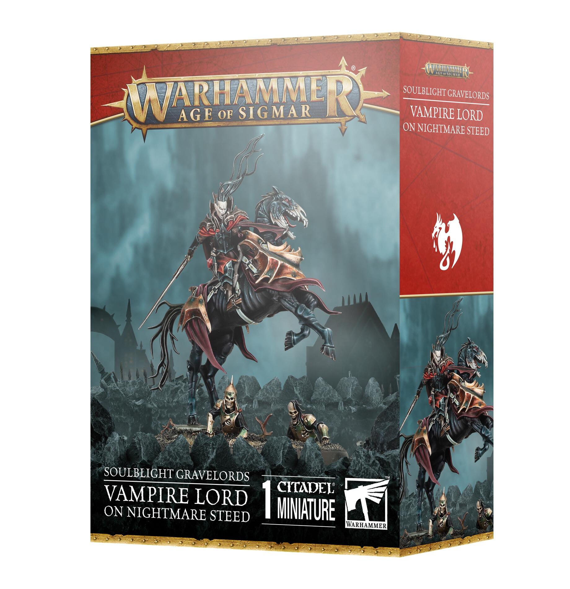 SOULBLIGHT GRAVELORDS: VAMPIRE LORD ON NIGHTMARE STEED - Gifts for Geeks Leicester