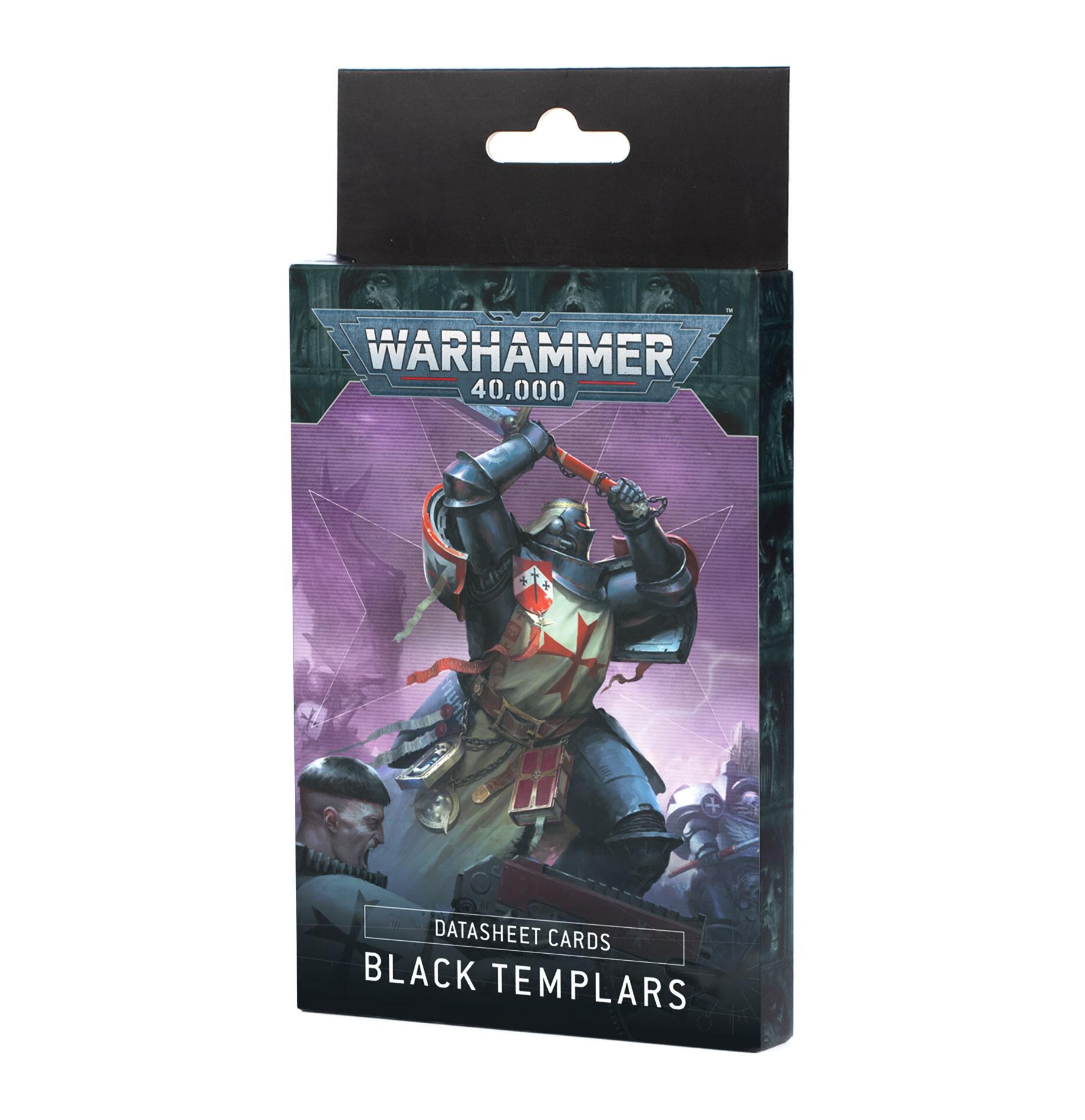 DATASHEET CARDS: BLACK TEMPLARS (ENG)2025 - Gifts for Geeks Leicester