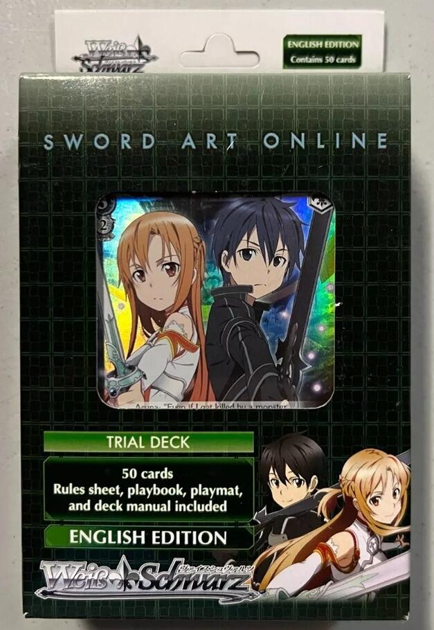 Sword Art Online 2013 Weiss Schwarz Trial Deck - Gifts for Geeks Leicester