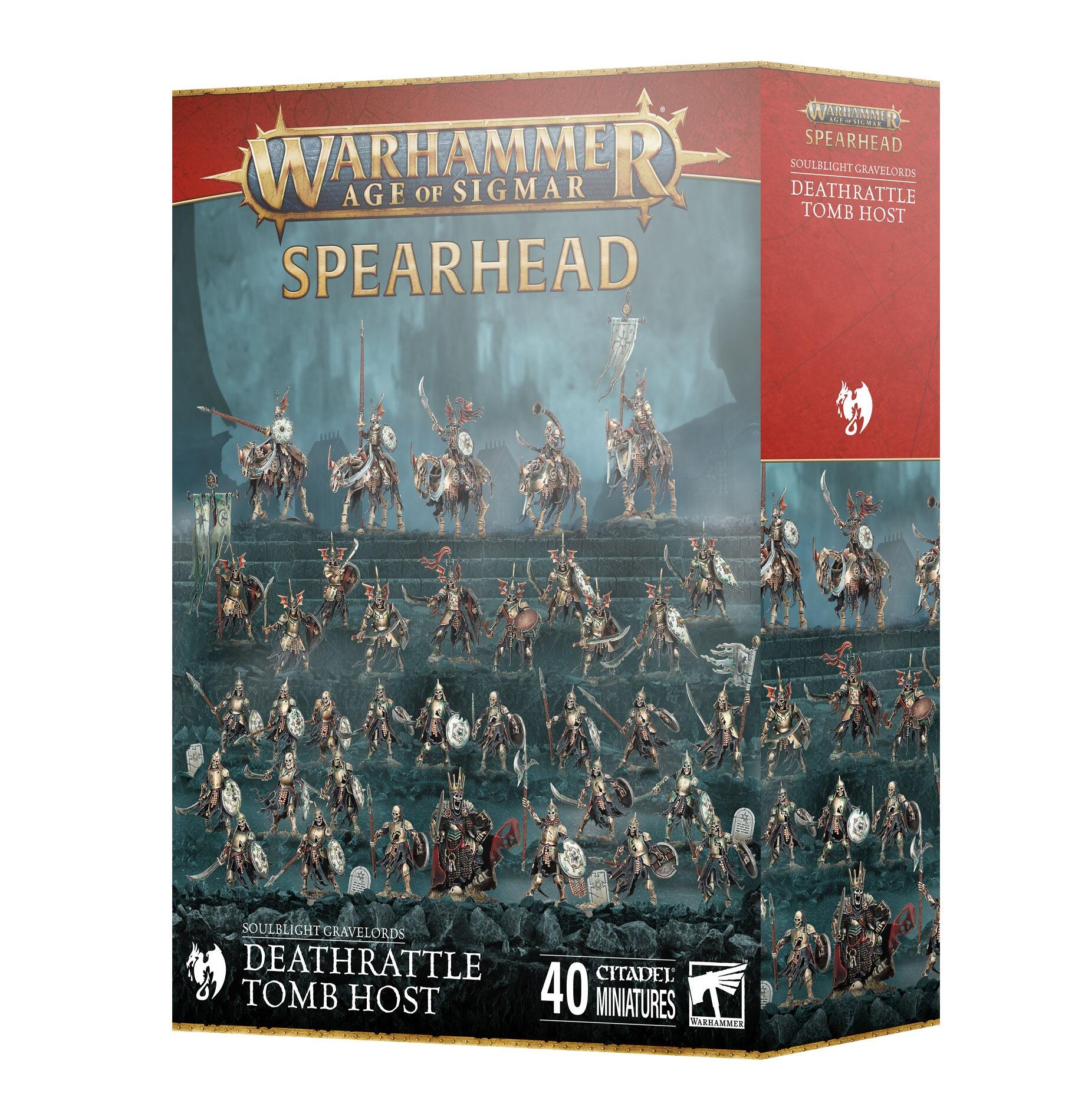 SPEARHEAD: SOULBLIGHT GRAVELORDS: DEATHRATTLE TOMB HOST - Gifts for Geeks Leicester