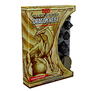 Waterdeep Dragon Heist Dice Set (T.O.S.) -  Wizards of the Coast