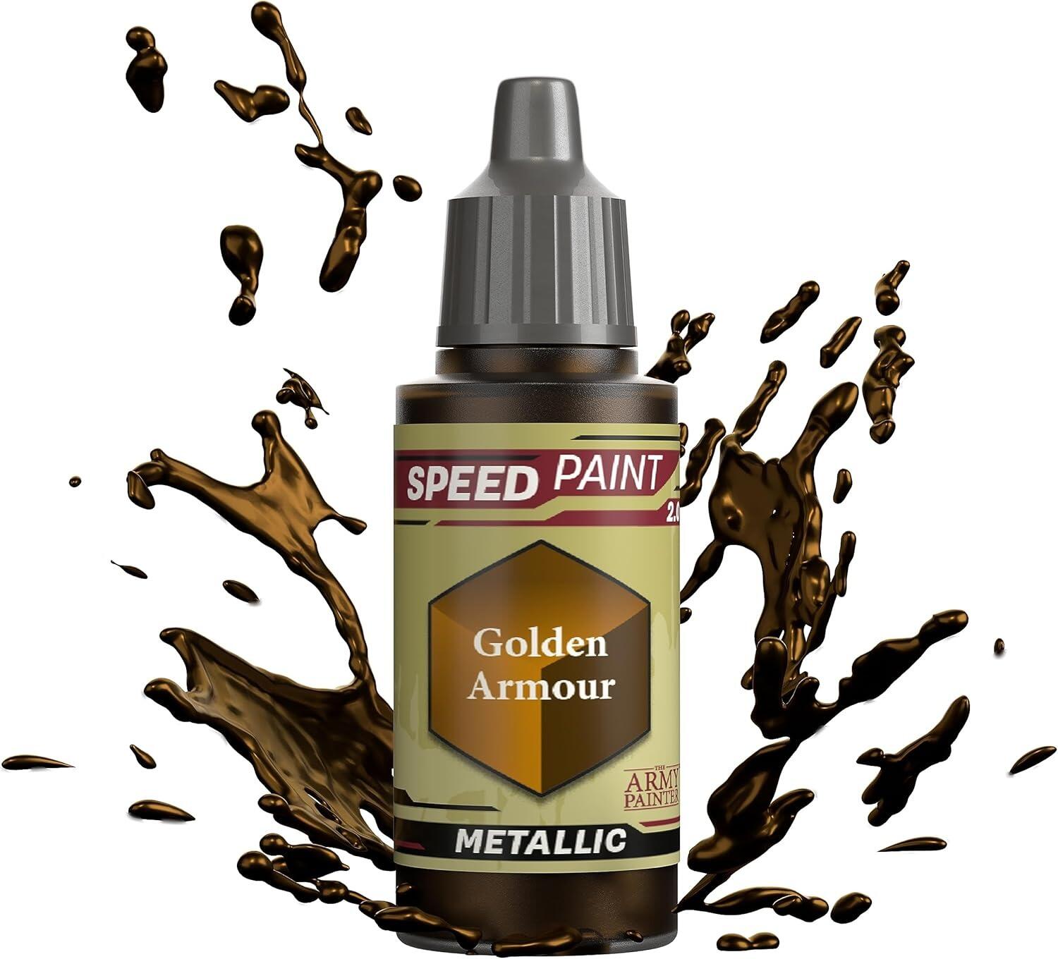 Speedpaint - Golden Armour 2.0 - Gifts for Geeks Leicester