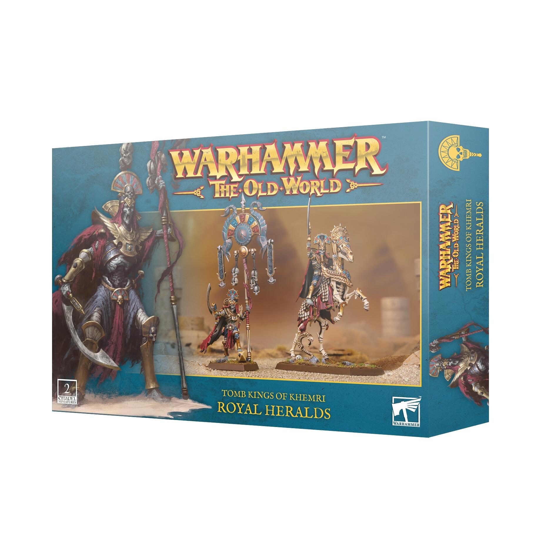 TOMB KINGS OF KHEMRI: ROYAL HERALDS - Gifts for Geeks Leicester