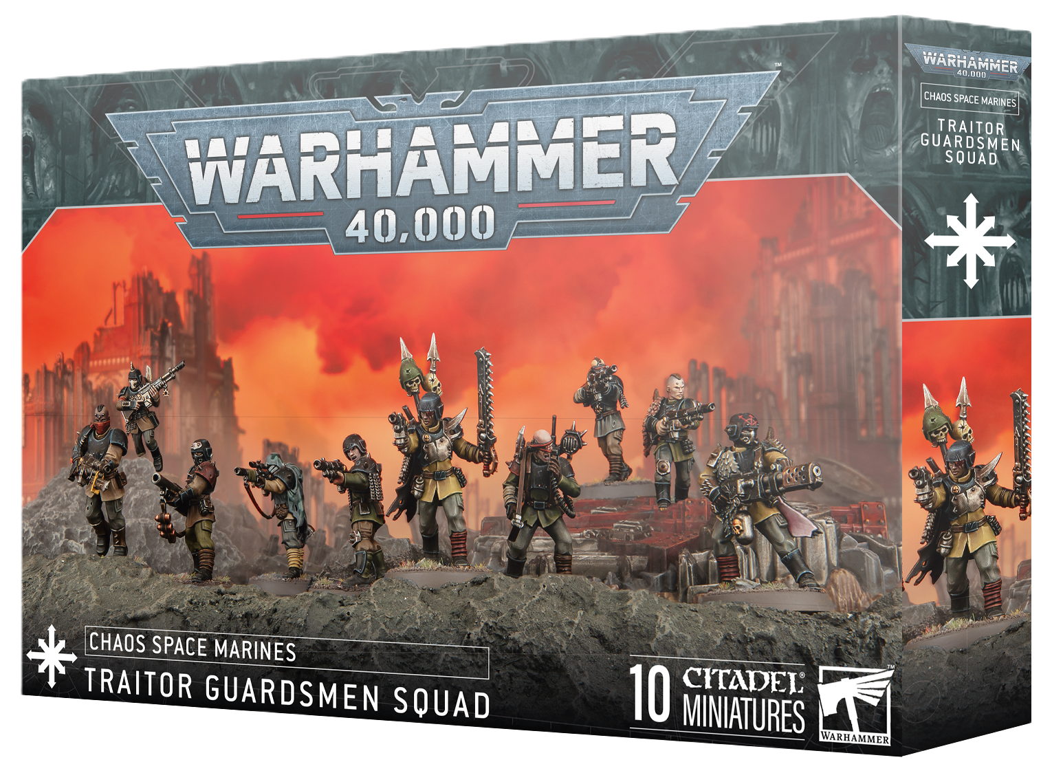 CHAOS SPACE MARINES: TRAITOR GUARDSMEN SQUAD 2025 - Gifts for Geeks Leicester