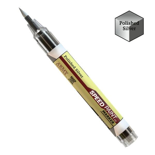 Speedpaint Marker: Polished Silver - Gifts for Geeks Leicester