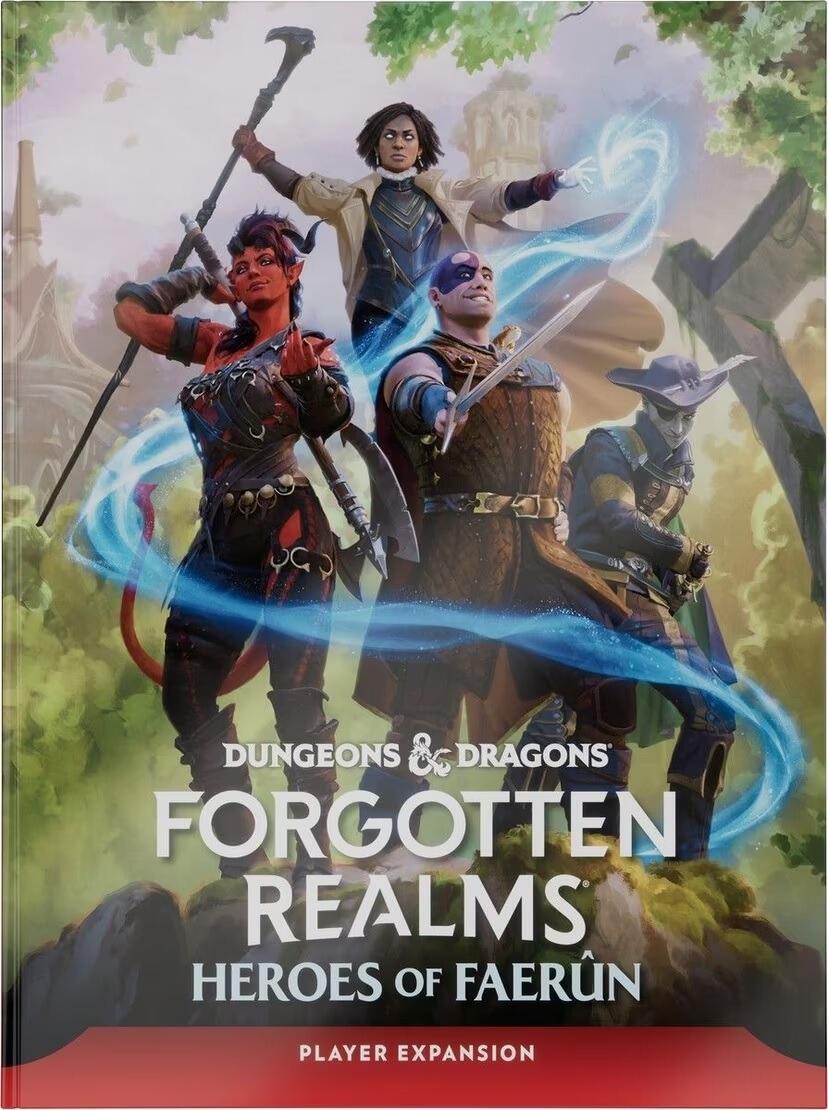 Dungeons & Dragons: Forgotten Realms Player's Guide - Standard Cover - Gifts for Geeks Leicester