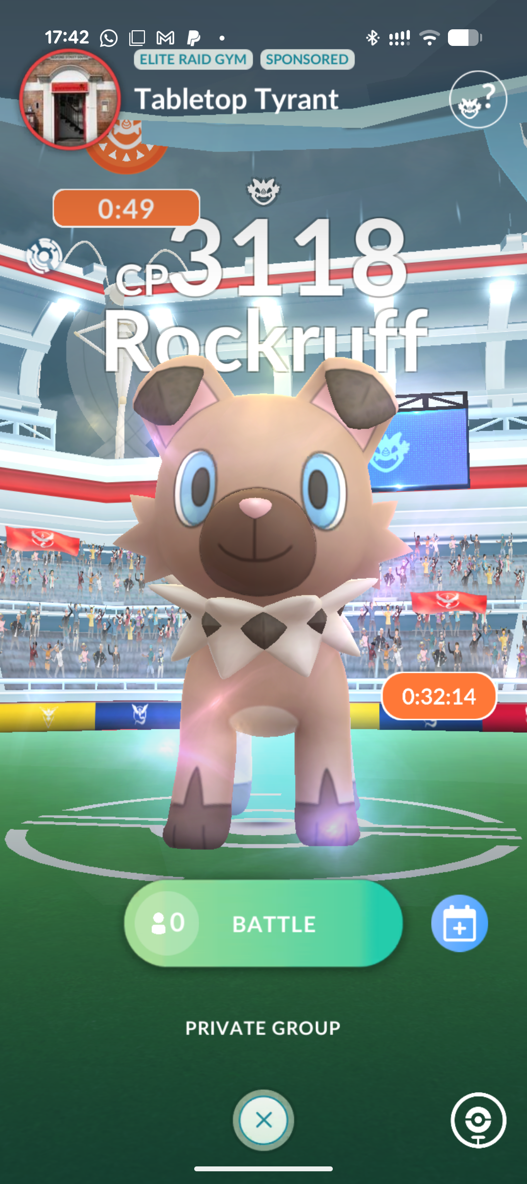 the GFG retail store is a Pokegym