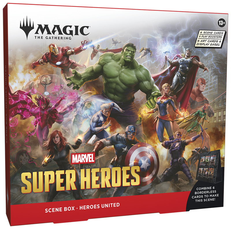 Marvel Super Heroes - Heroes United Scene Box - Gifts for Geeks Leicester