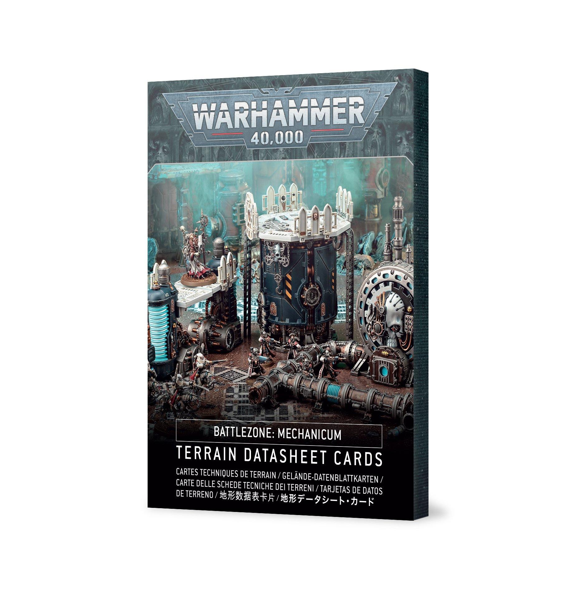 Battlezone Mechanicum: Terrain Cards ENG - Gifts for Geeks Leicester