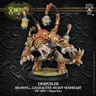 Skorne Heavy Warbeast Despoiler  inc. resin 74076 - Gifts for Geeks Leicester