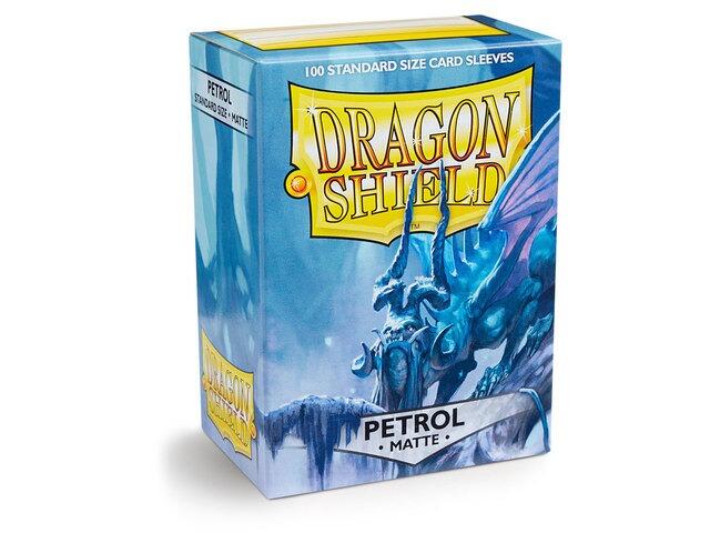 Dragon Shield Sleeves Matte Petrol (100) - Gifts for Geeks Leicester