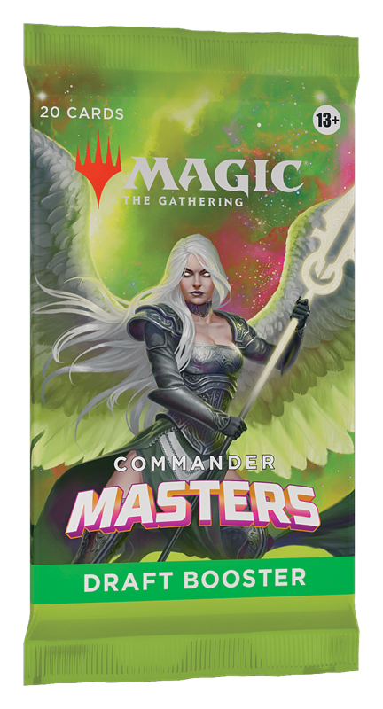 Commander Masters - Draft Booster Pack (20 Cards) - Gifts for Geeks Leicester