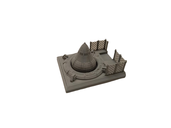 Sci-Fi Launch Pad Terrain Scenery thumbnail
