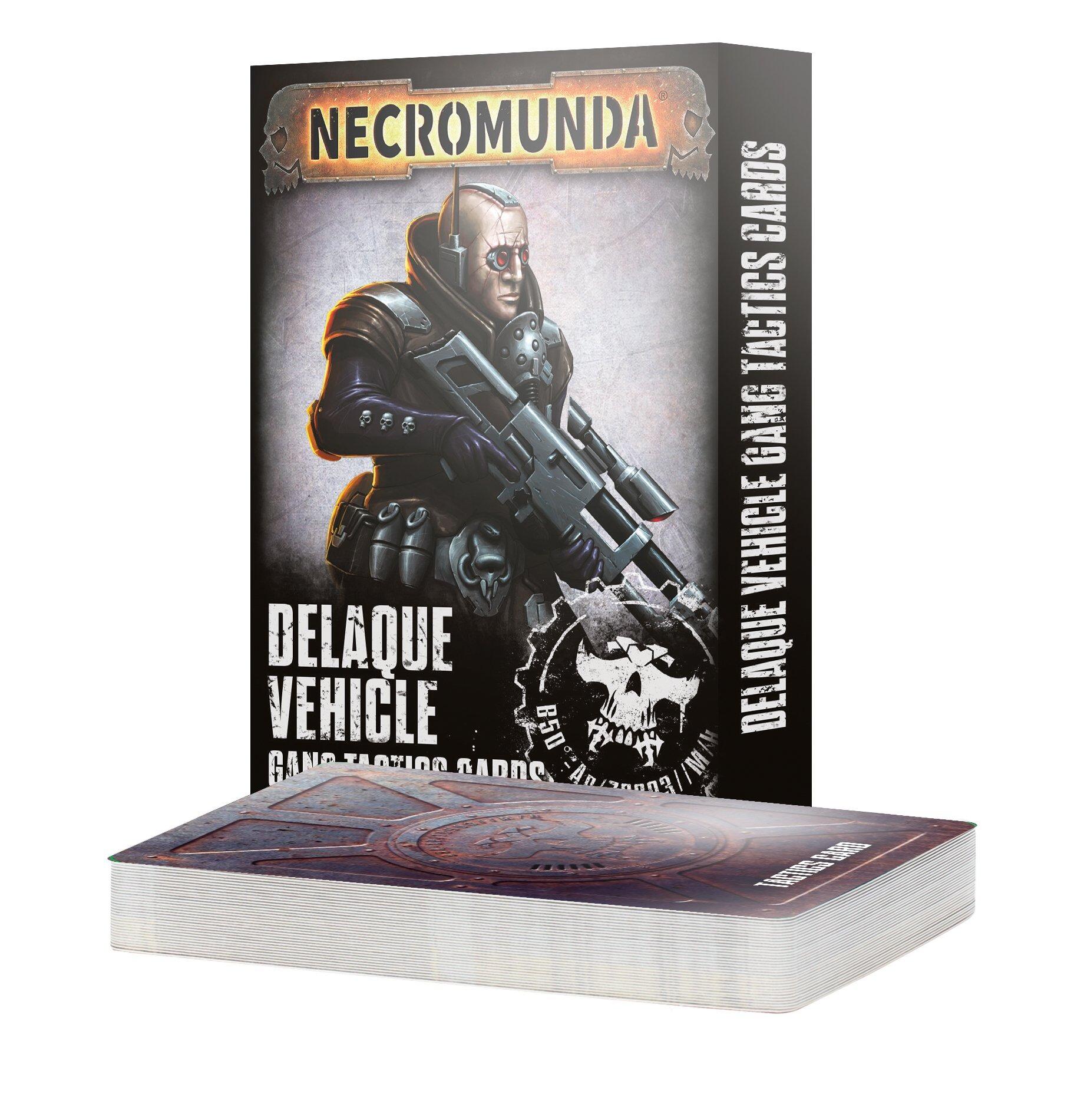 DELAQUE VEHICLE GANG TACTICS CARDS - Gifts for Geeks Leicester