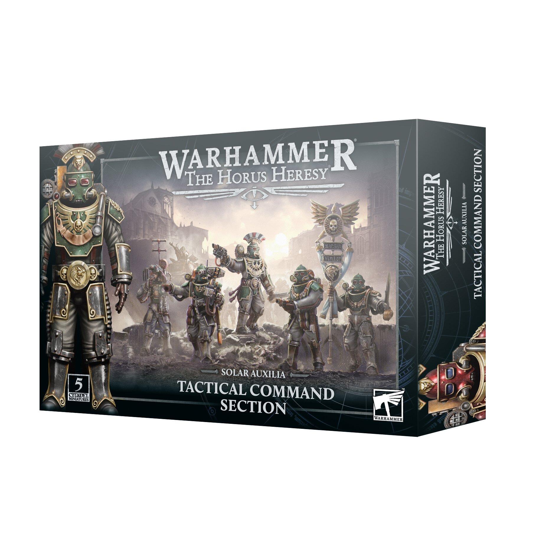 SOLAR AUXILIA: TACTICAL COMMAND SECTION - Gifts for Geeks Leicester