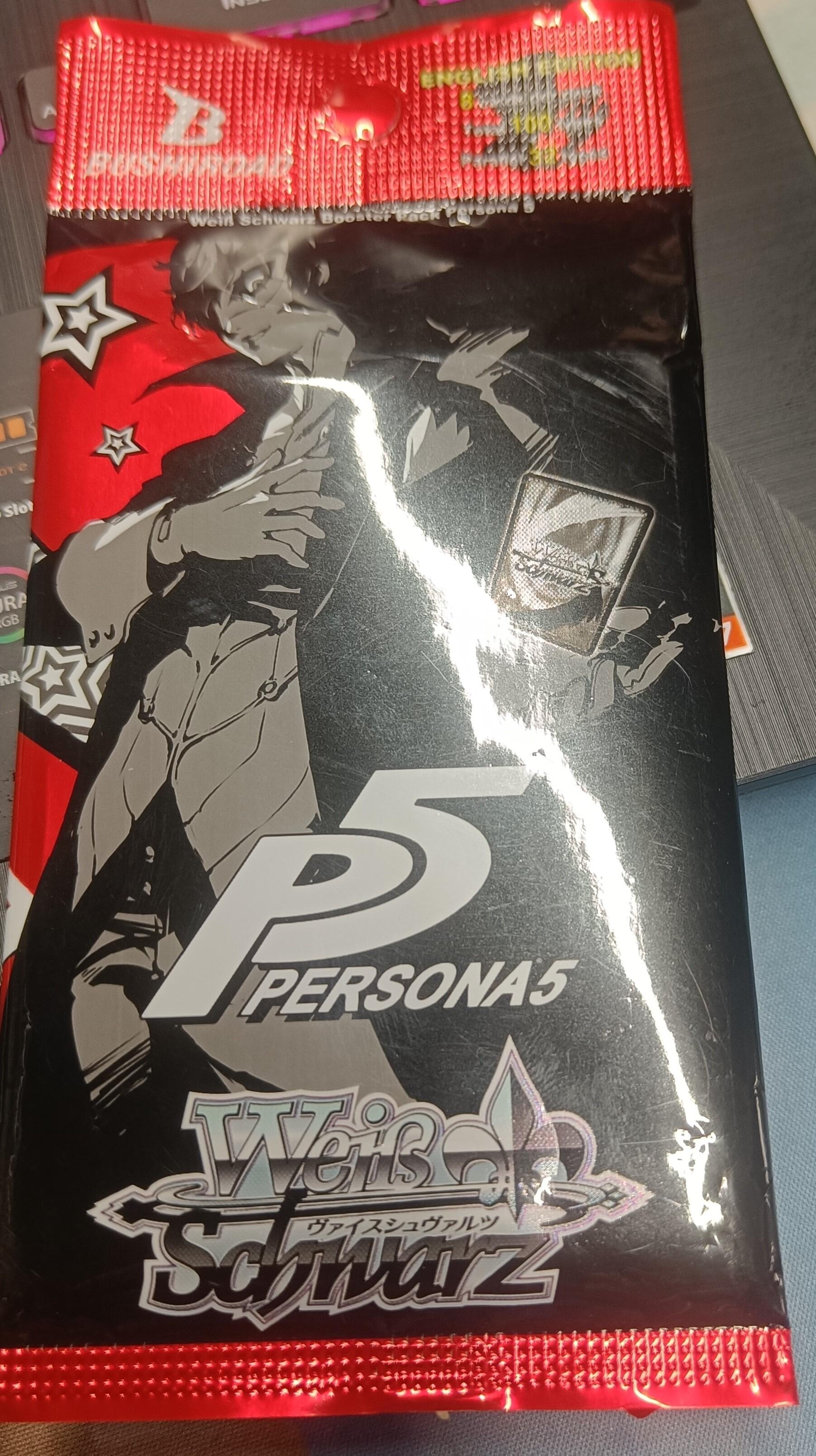 WEISS/SCHWARZ English Booster - Persona 5 sealed thumbnail