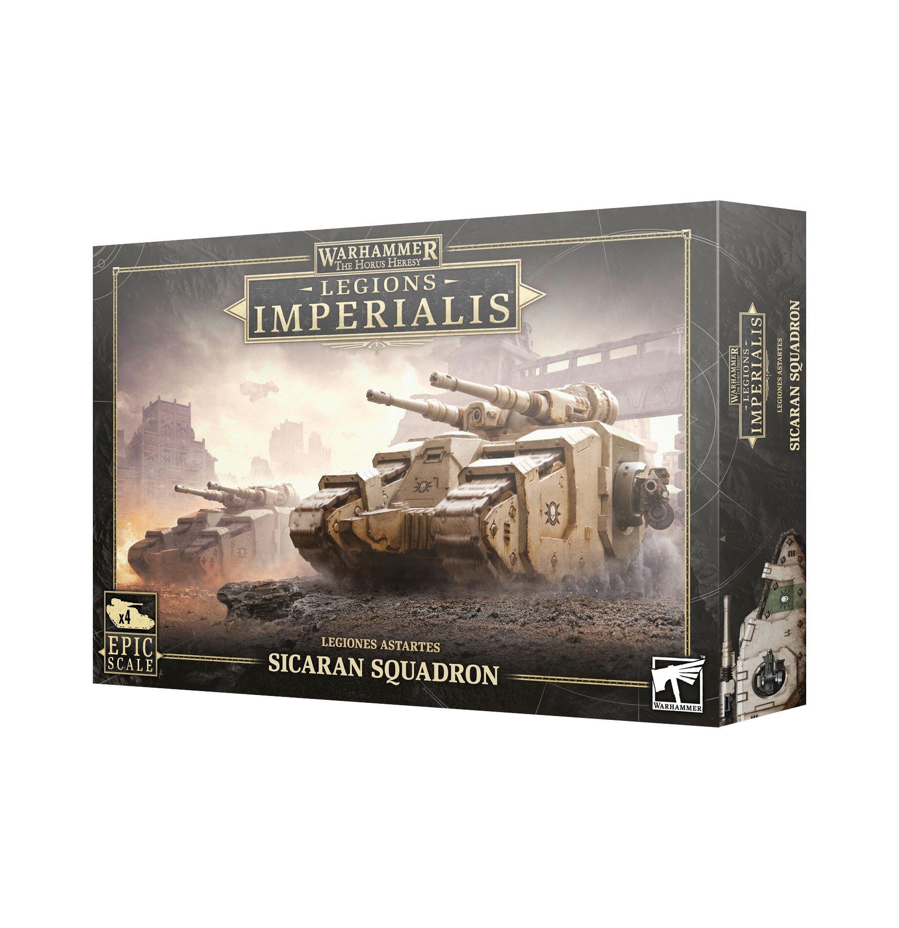 LEGIONS IMPERIALIS: SICARAN SQUADRON - Gifts for Geeks Leicester