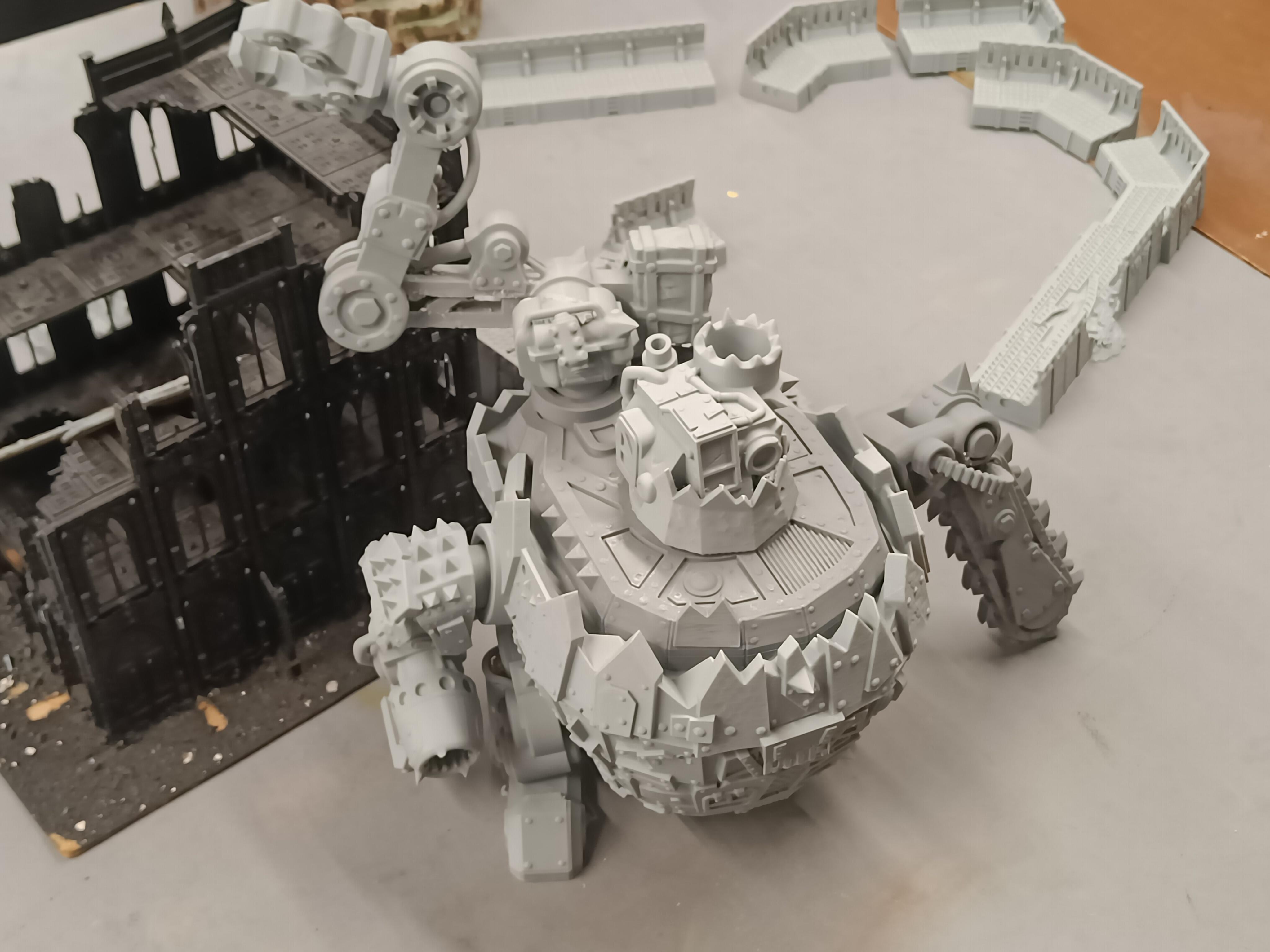 Gigantic Orc Big Super Heavy Battle Walker Sci-fi Mechanised Transport - Gifts for Geeks Leicester