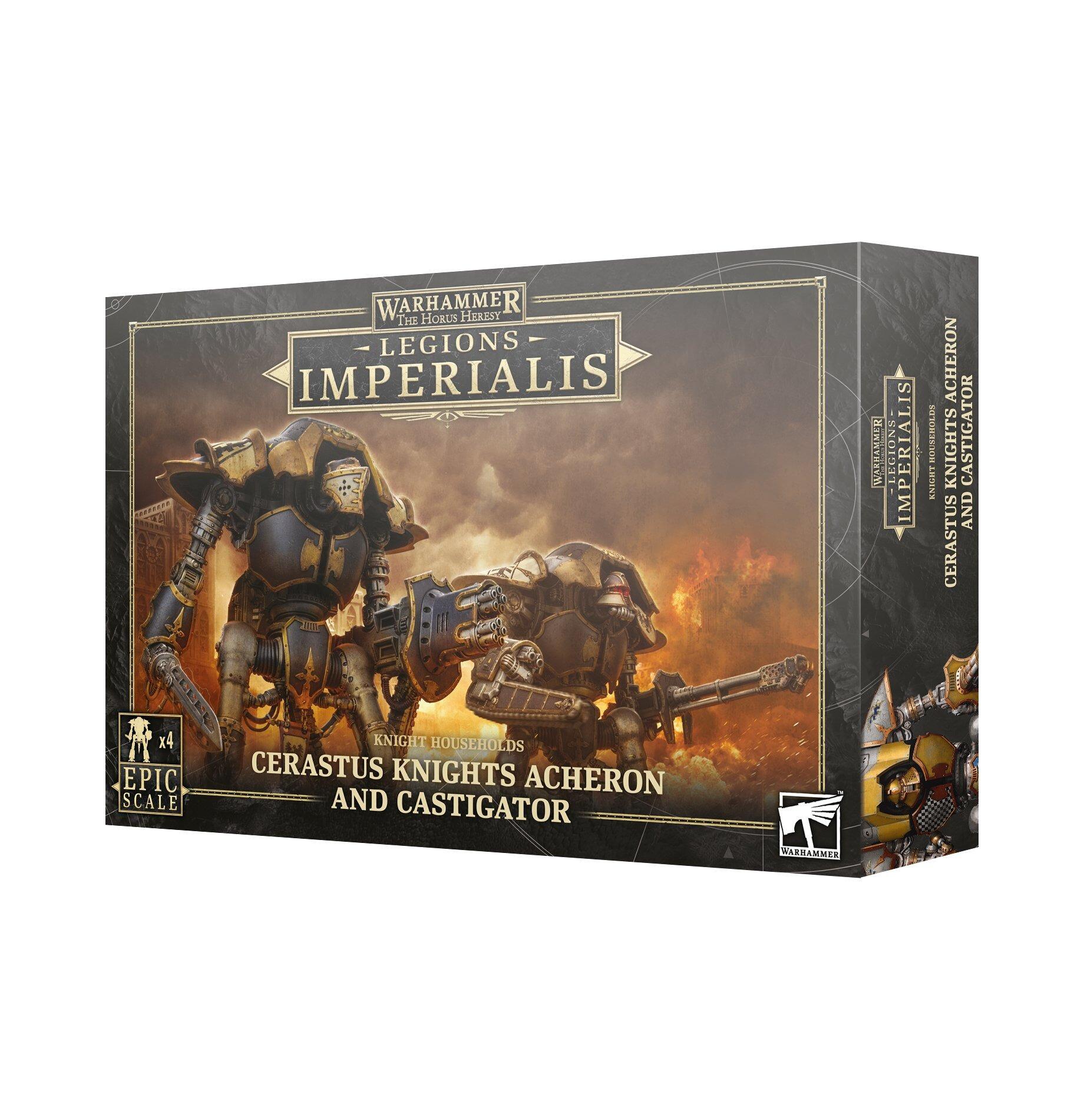 LEGIONS IMPERIALIS: CERASTUS KNIGHTS ACHERON OR CASTIGATOR thumbnail