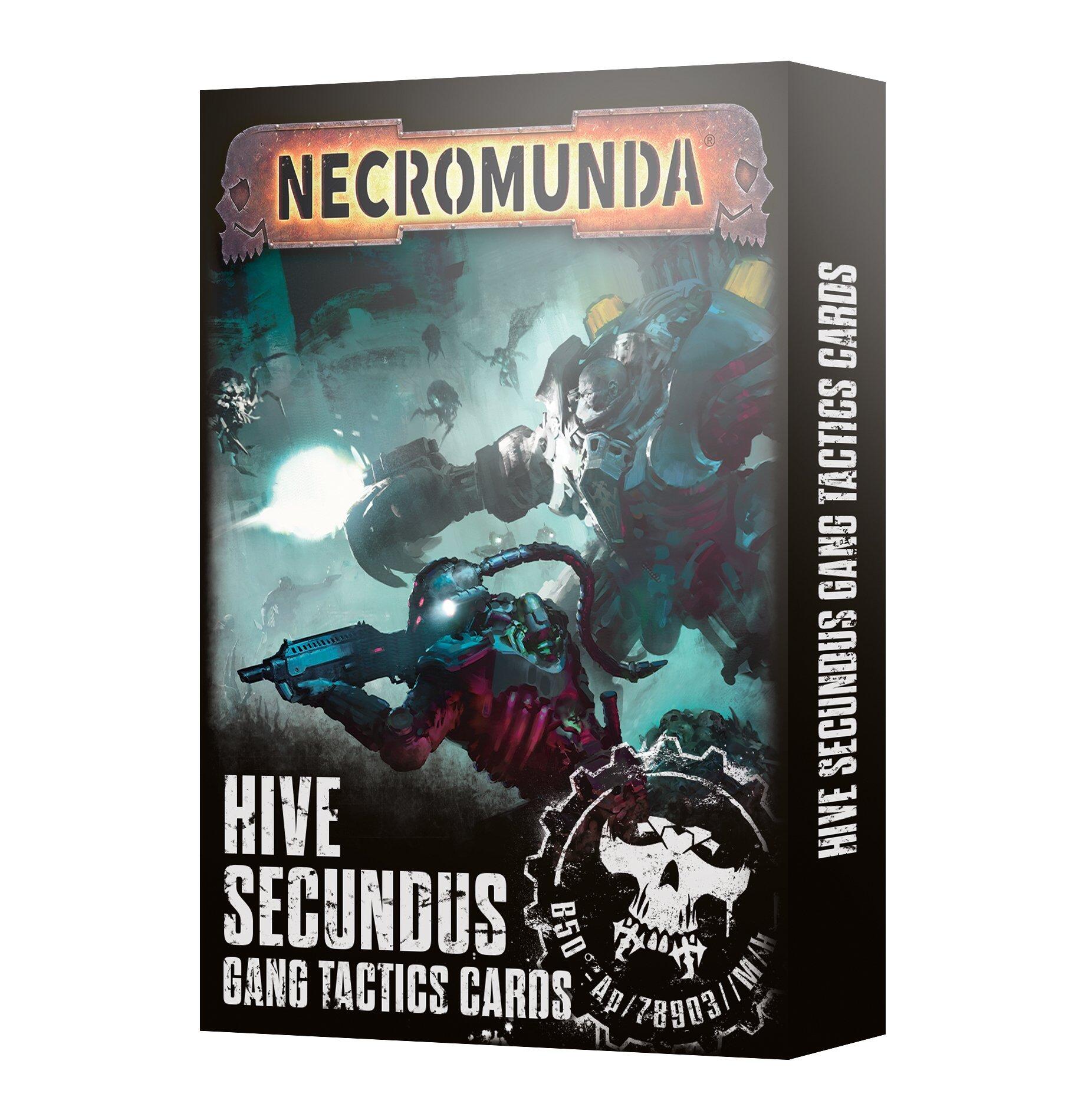 NECROMUNDA: HIVE SECUNDUS TACTICS CARDS thumbnail