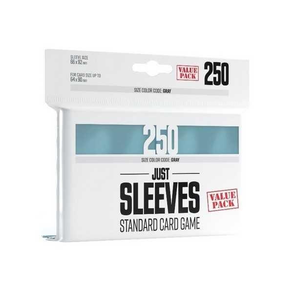 Just Sleeves: Standard Card Game Value Pack: Clear (250) - Gifts for Geeks Leicester