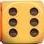 12MM d6 Opaque DICE set - Yellow With Black Dots - Gifts for Geeks Leicester