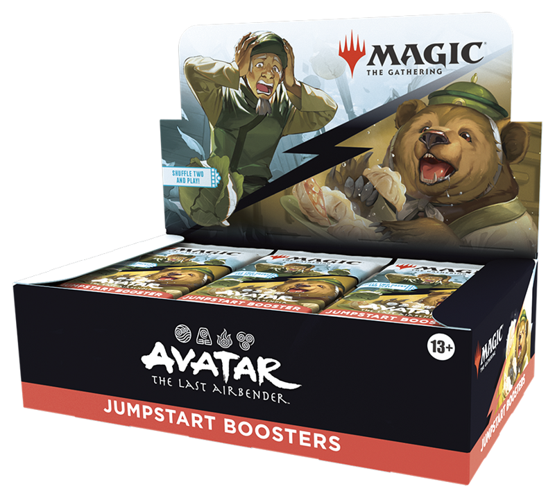 Avatar: The Last Airbender - Jumpstart Booster BOX (24 Packs) - Gifts for Geeks Leicester