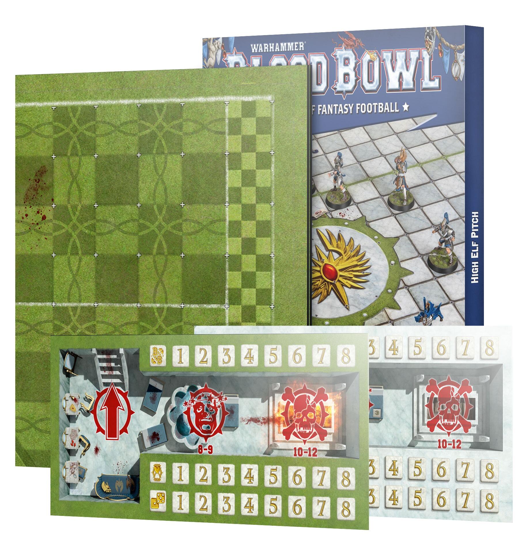BLOOD BOWL: HIGH ELF PITCH - Gifts for Geeks Leicester