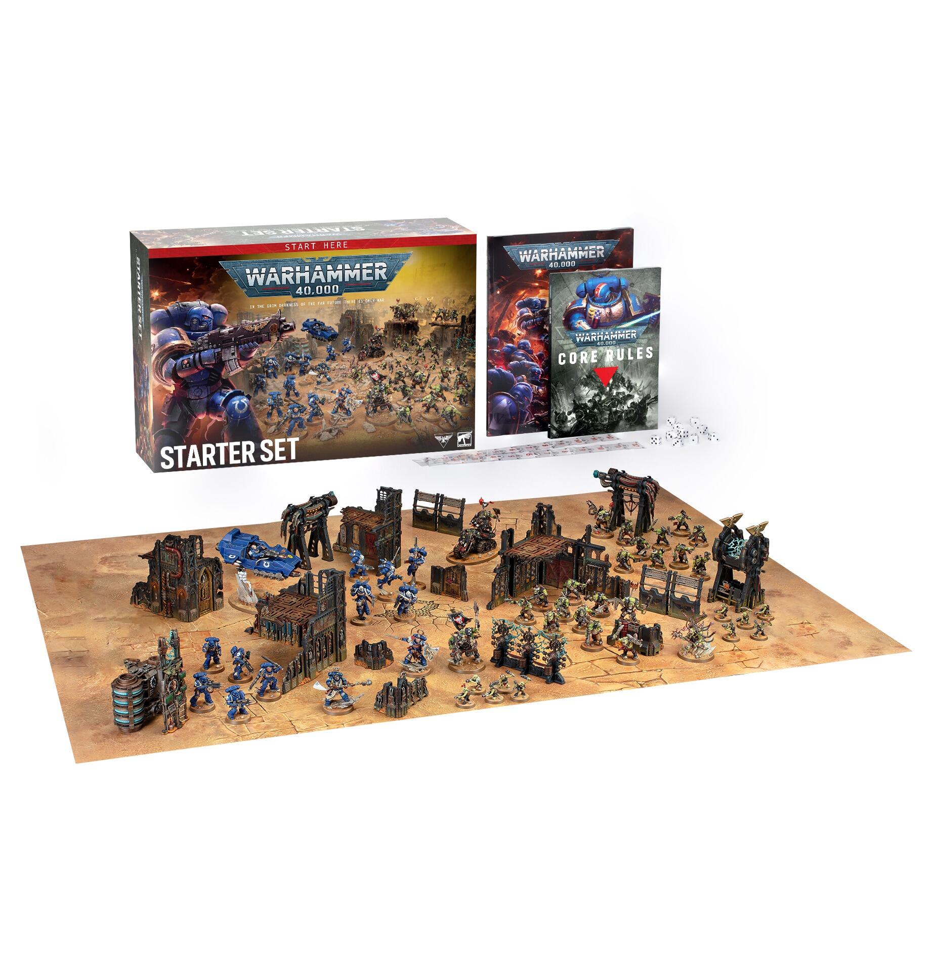 WARHAMMER 40000: STARTER SET (ENGLISH) 11th Edition - Gifts for Geeks Leicester