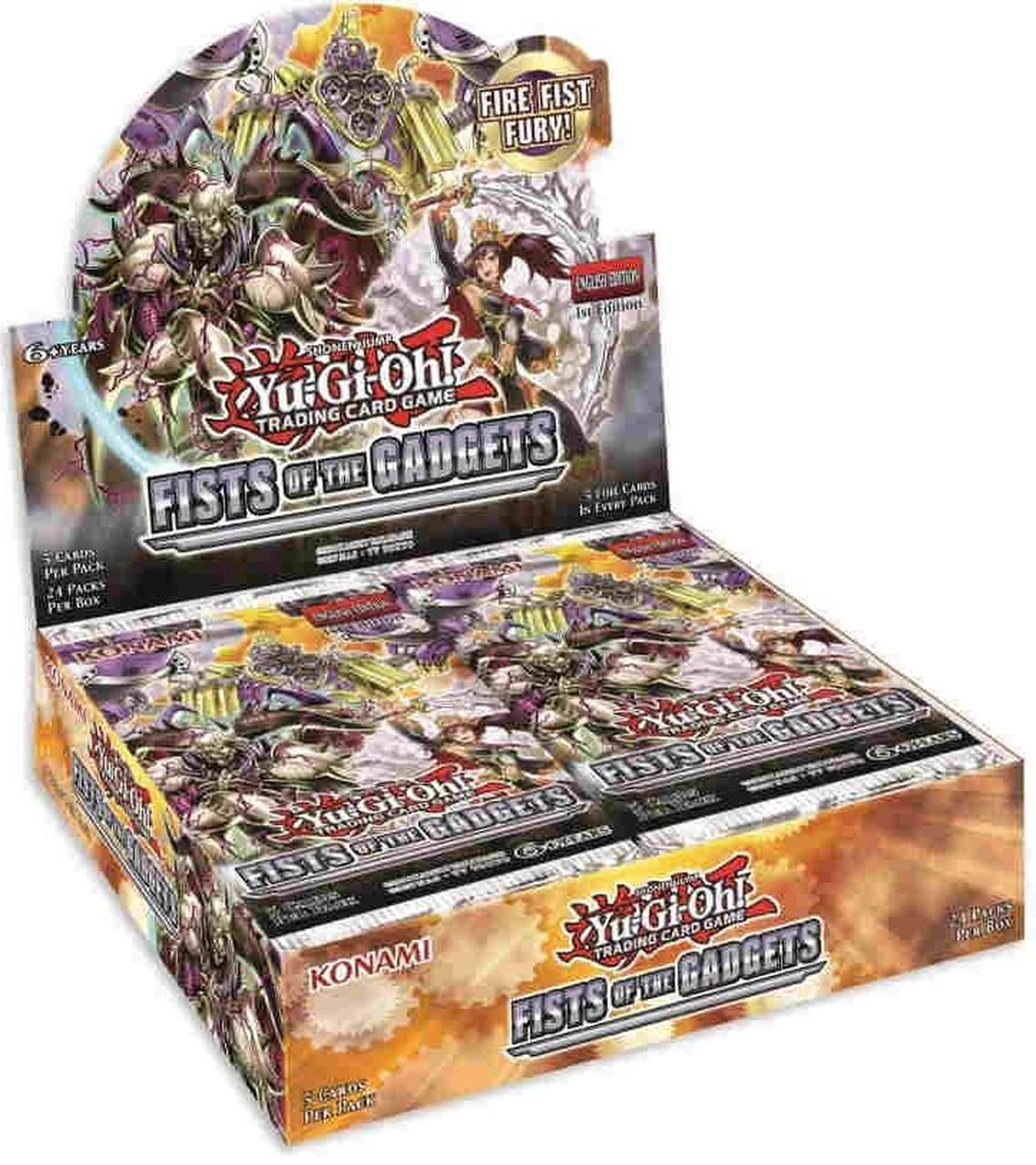 YGO TCG Battle of Legend: Fists of the Gadgets Booster Box & Lost Art Promo thumbnail