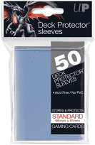 Ultra Pro Pack of 50 Standard Sized Sleeves: Clear - Gifts for Geeks Leicester