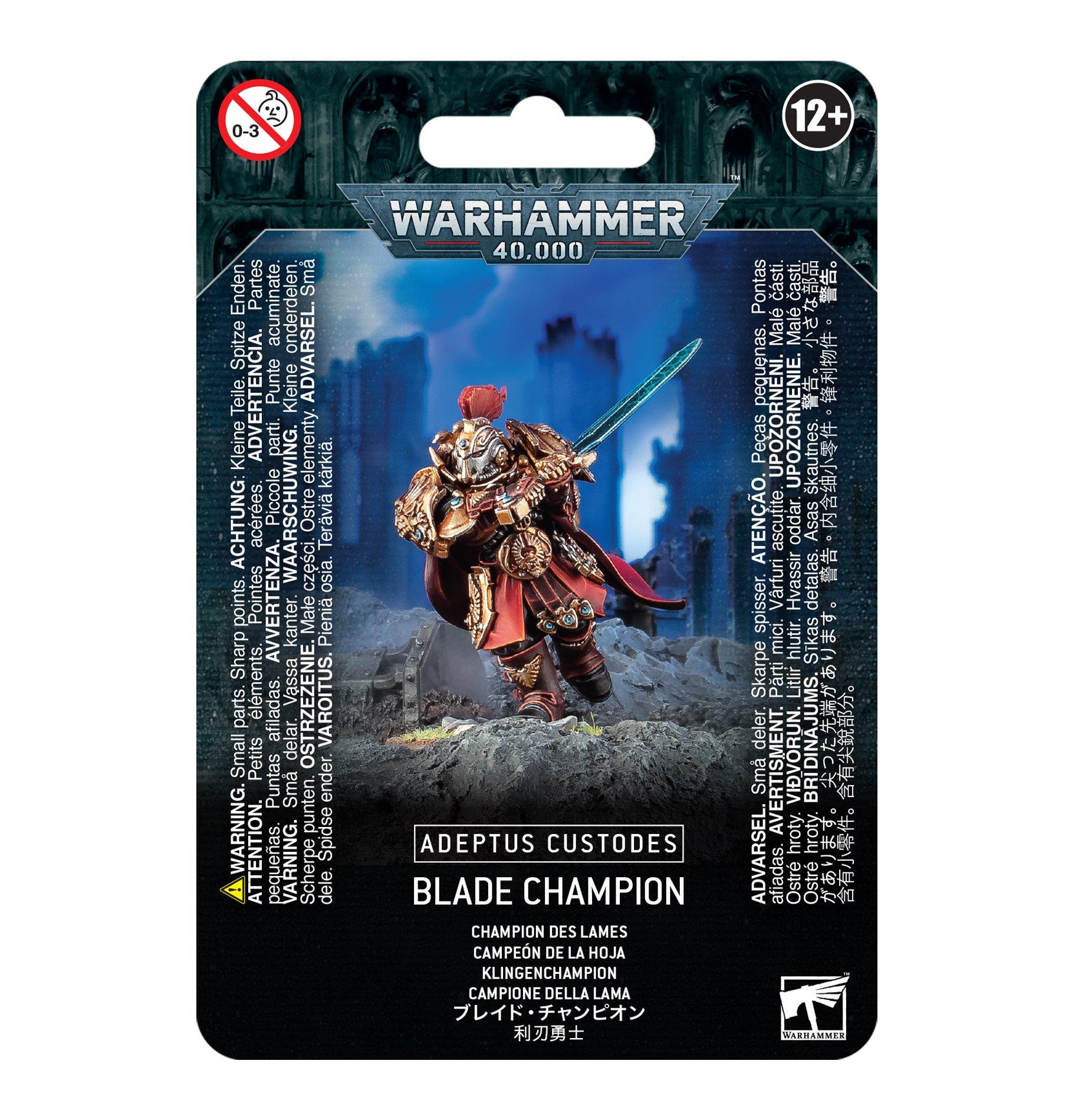 Adeptus Custodes: Blade Champion thumbnail