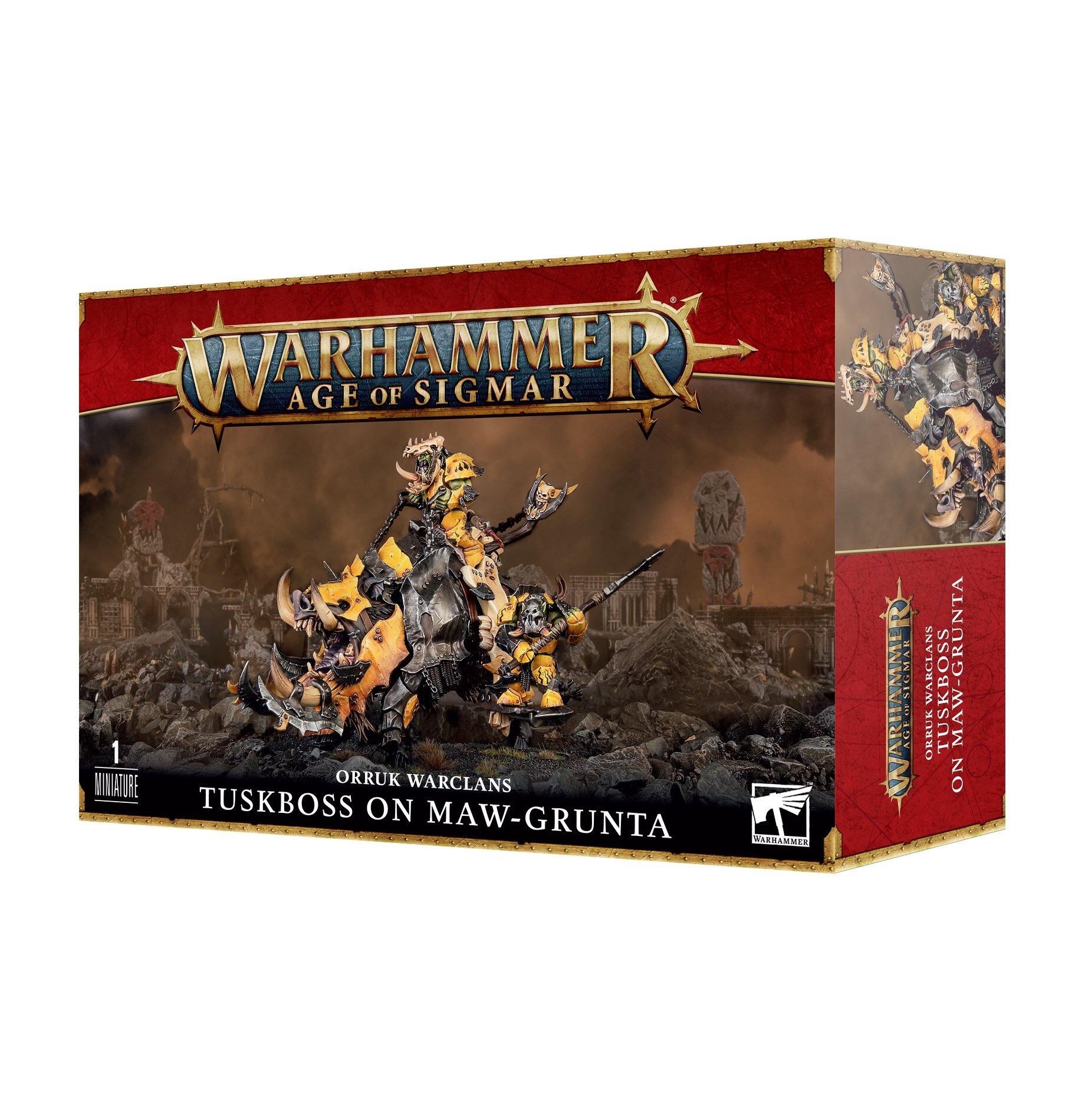 ORRUK WARCLANS: TUSKBOSS ON MAW-GRUNTA - Gifts for Geeks Leicester