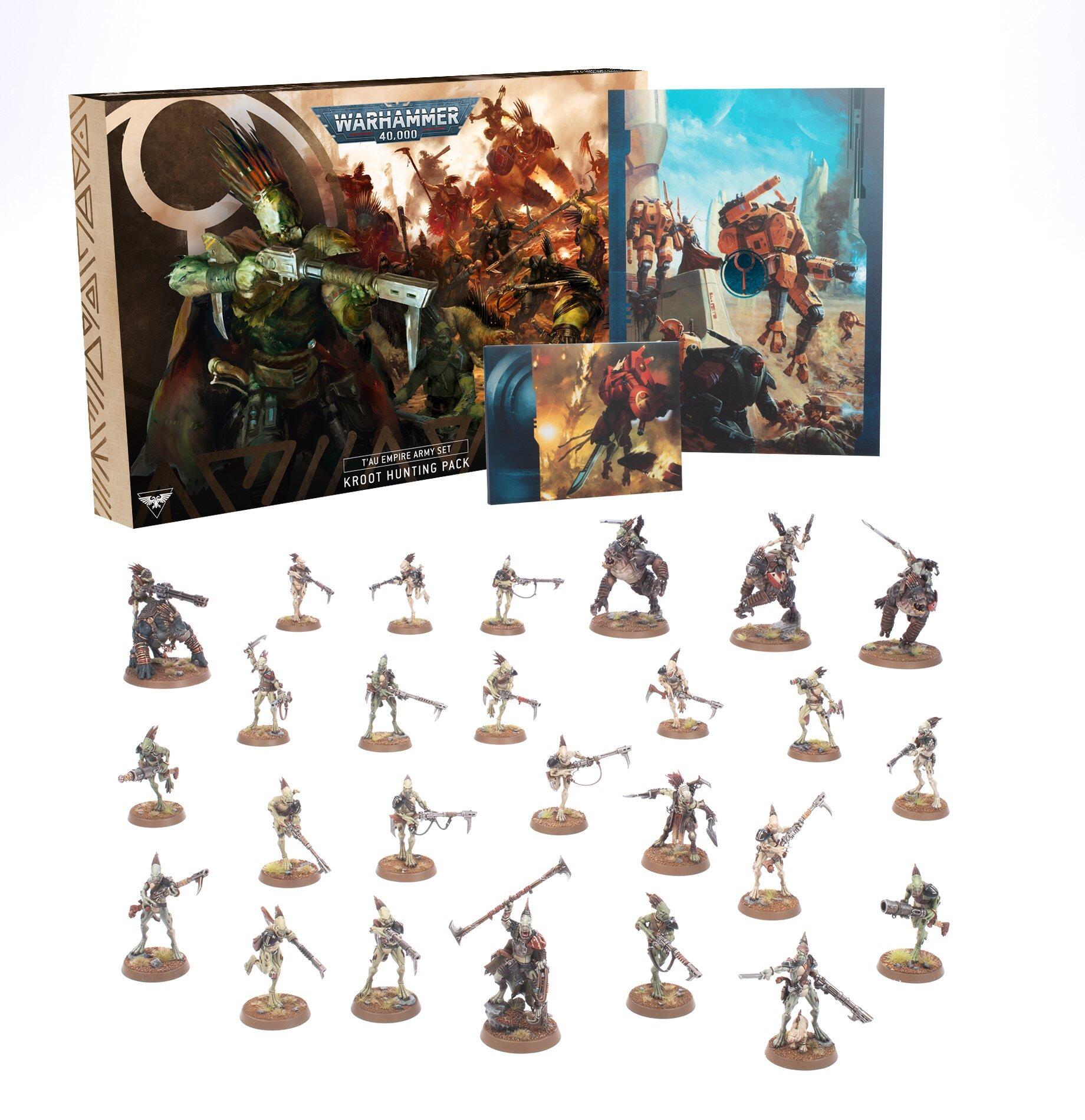 T'AU EMPIRE: ARMY SET (ENGLISH) - Kroot Hunting Pack thumbnail
