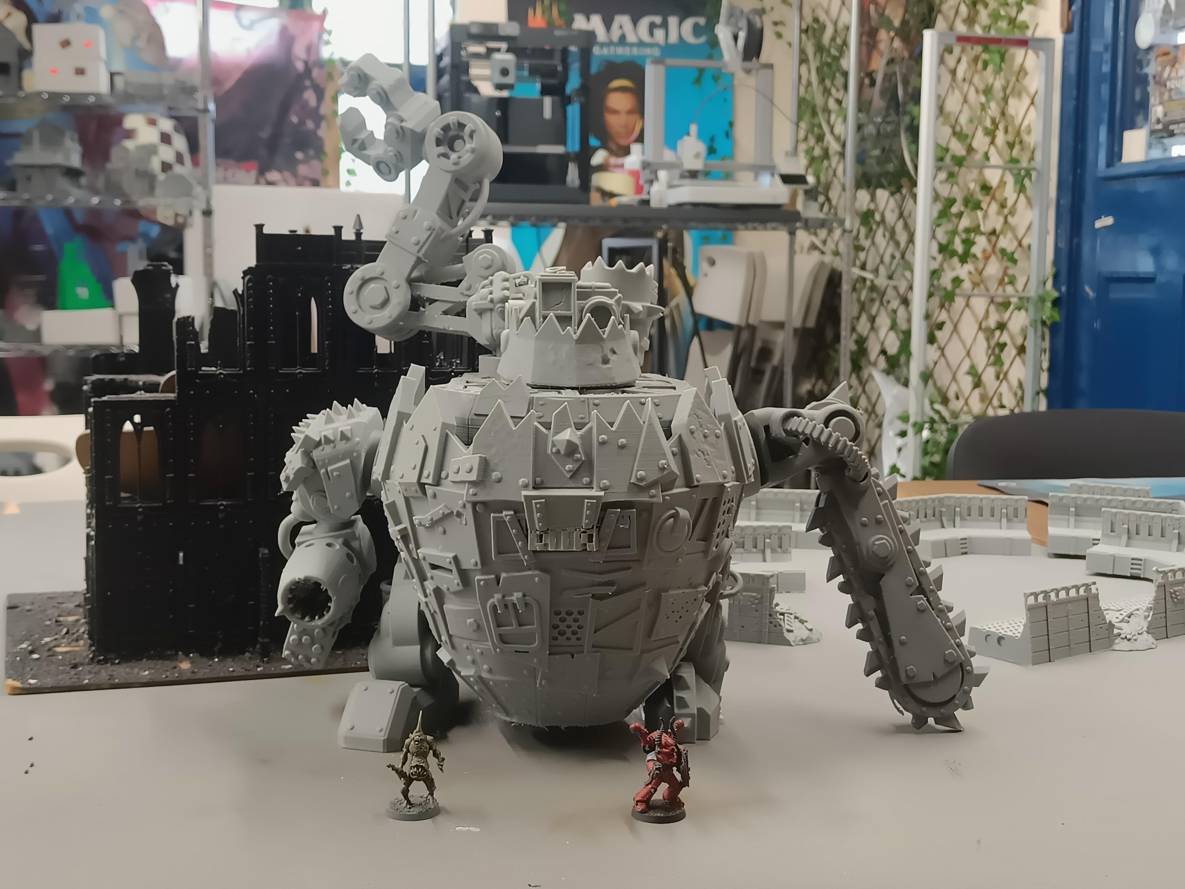 Gigantic Orc Big Super Heavy Battle Walker Sci-fi Mechanised Transport - Gifts for Geeks Leicester