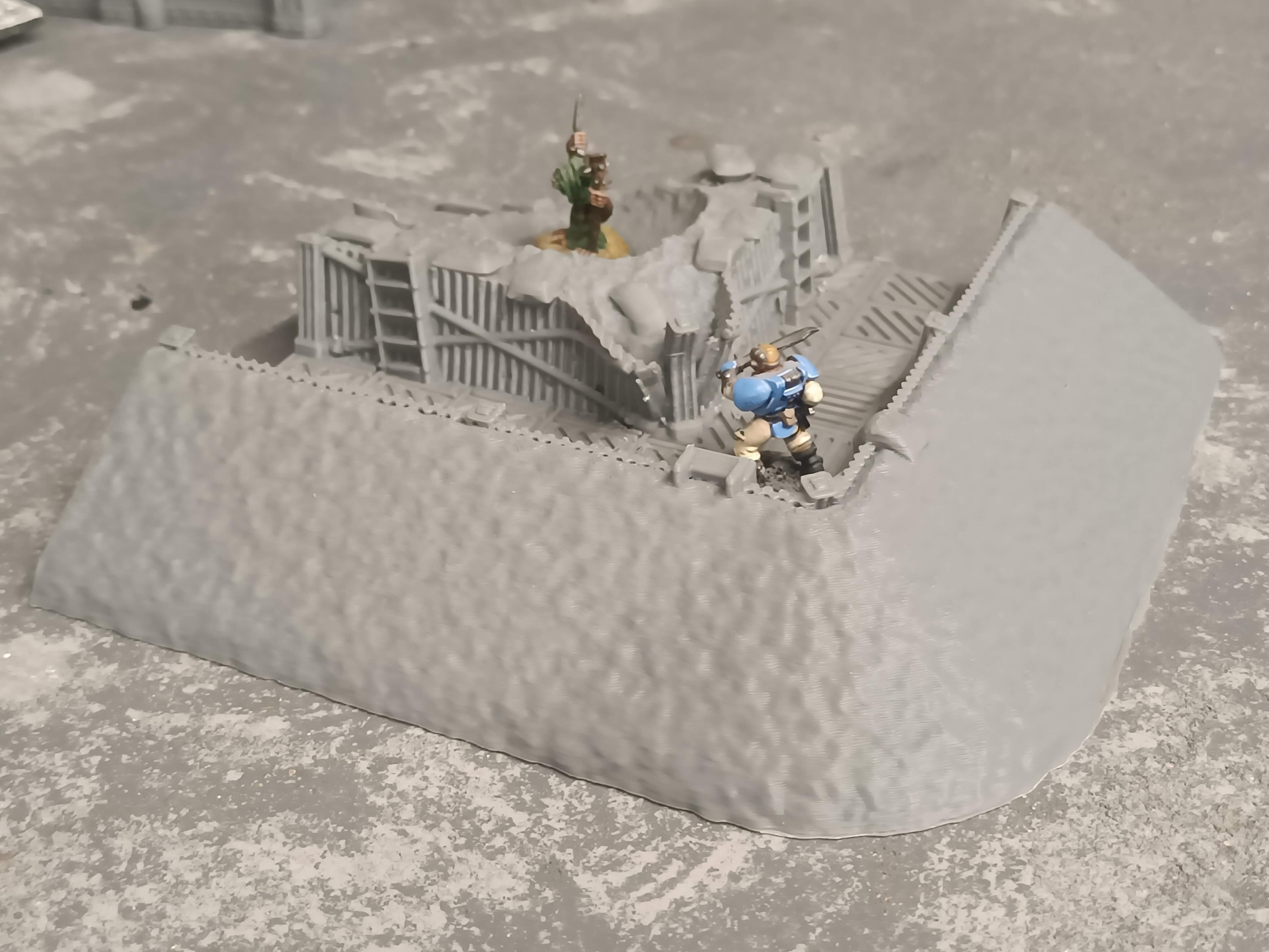 Battlefield Trenches / Defence Line - Gifts for Geeks Leicester