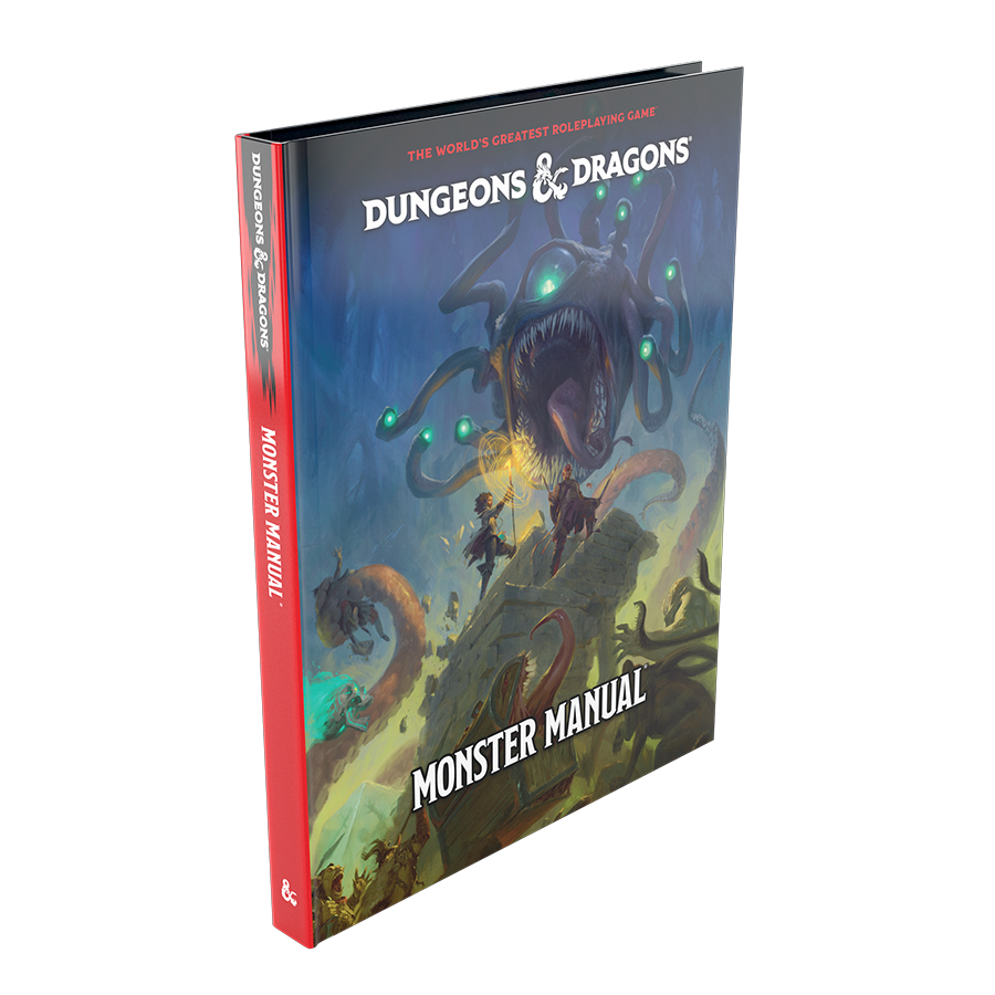 Dungeons & Dragons - Monster Manual 2024 Standard Cover - Gifts for Geeks Leicester