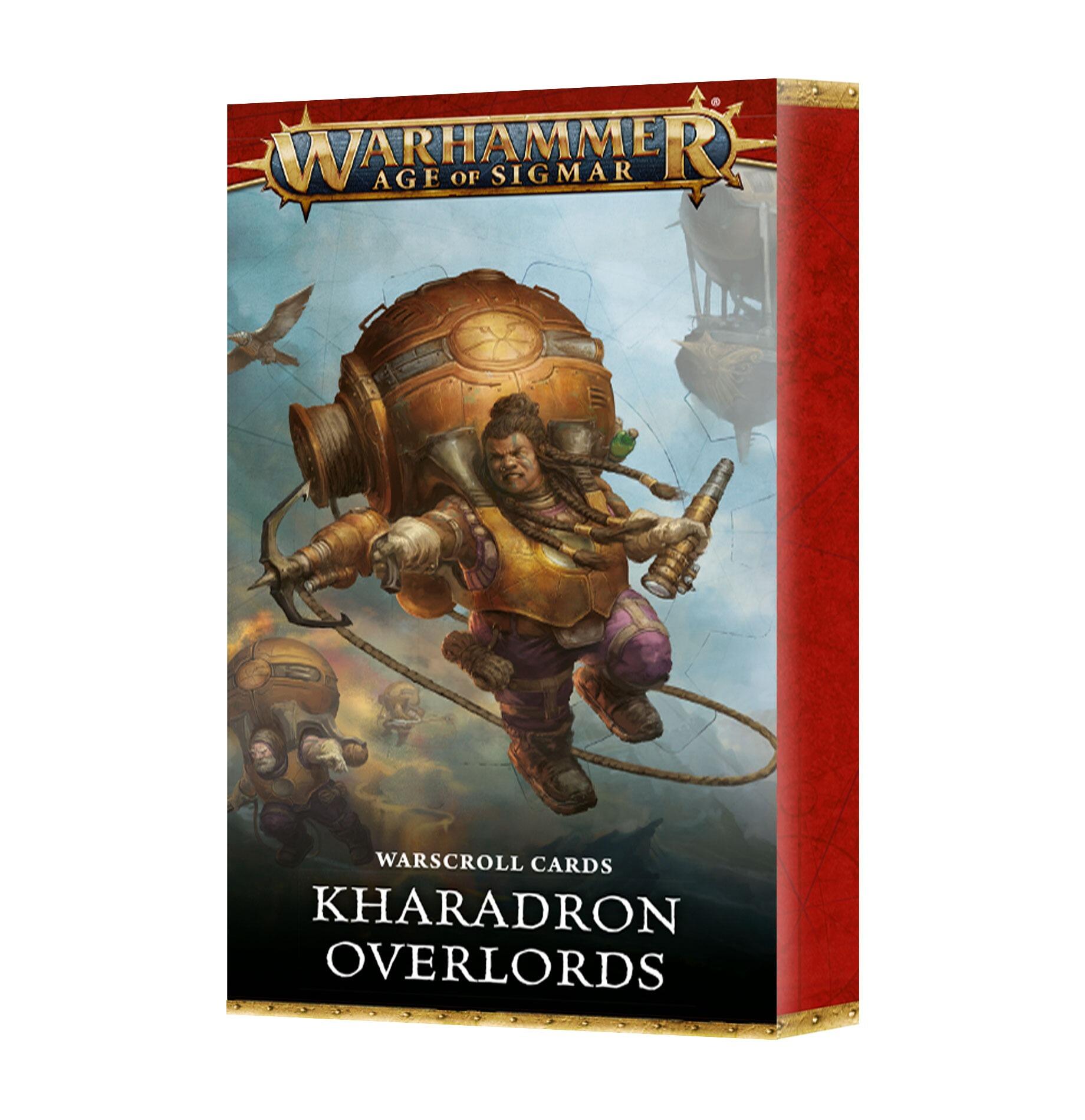WARSCROLL CARDS: KHARADRON OVERLORDS (ENG) 2025 - Gifts for Geeks Leicester